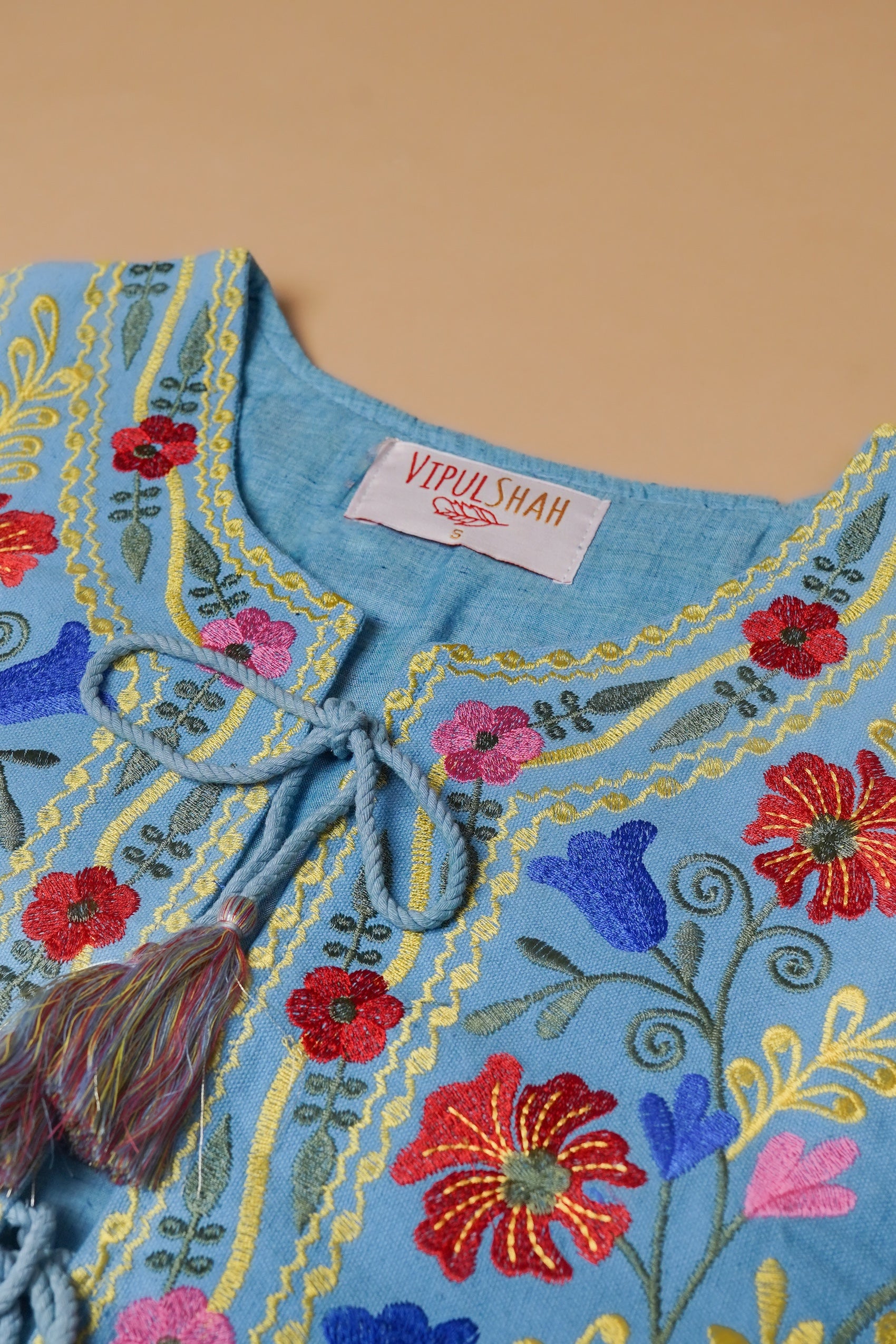 Fulkari Gilet - Denim