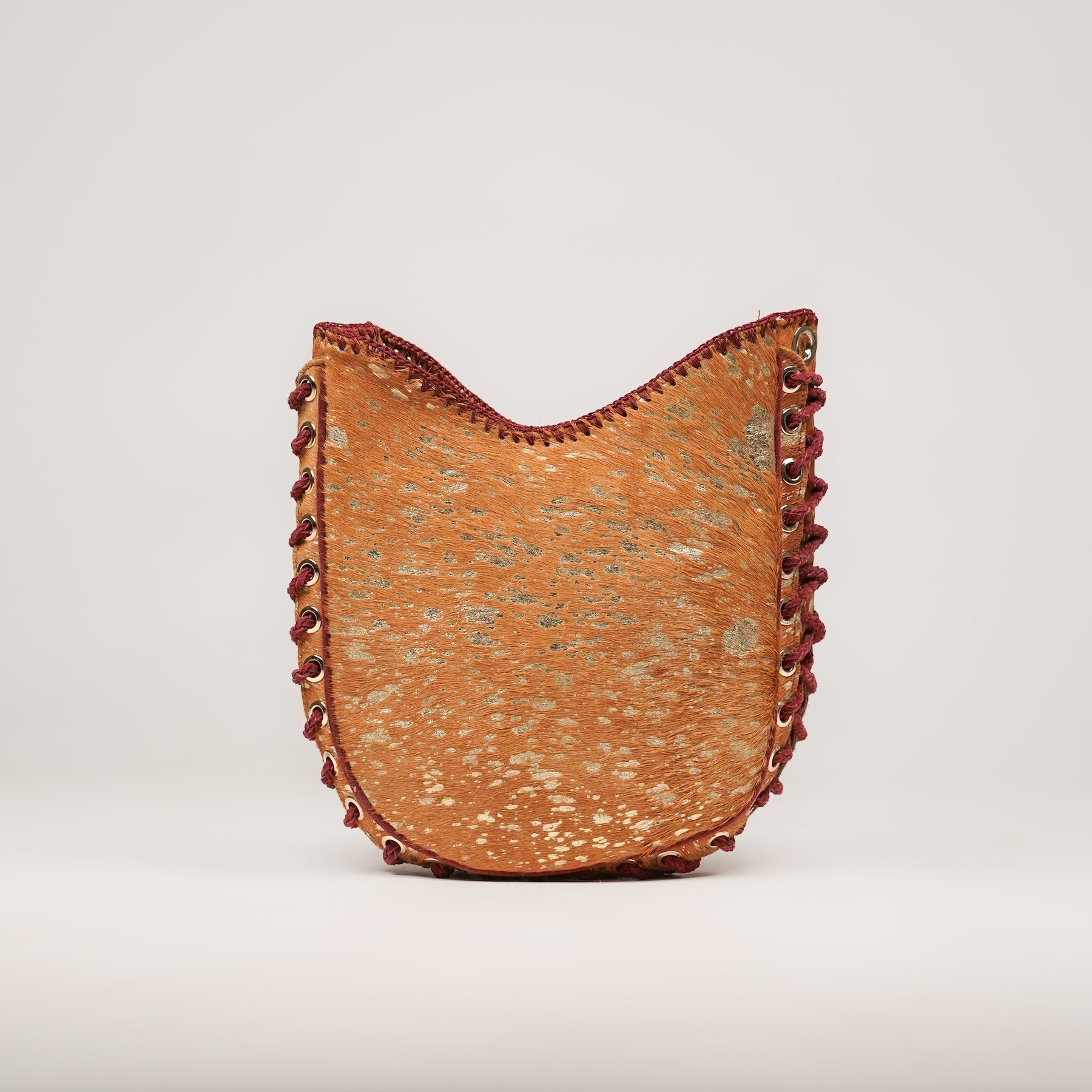 Beige Hornbill Shoulder Bag