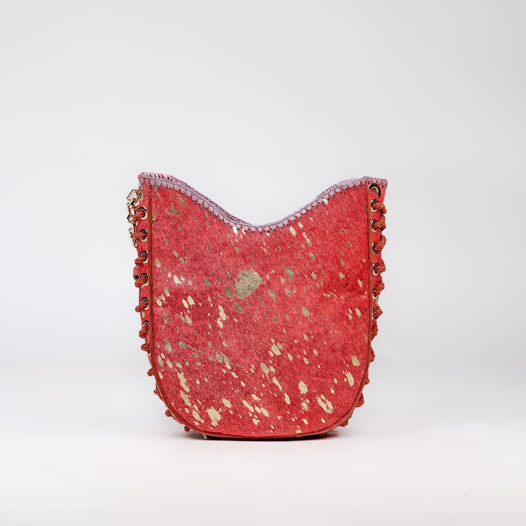 Peach Hornbill Shoulder Bag