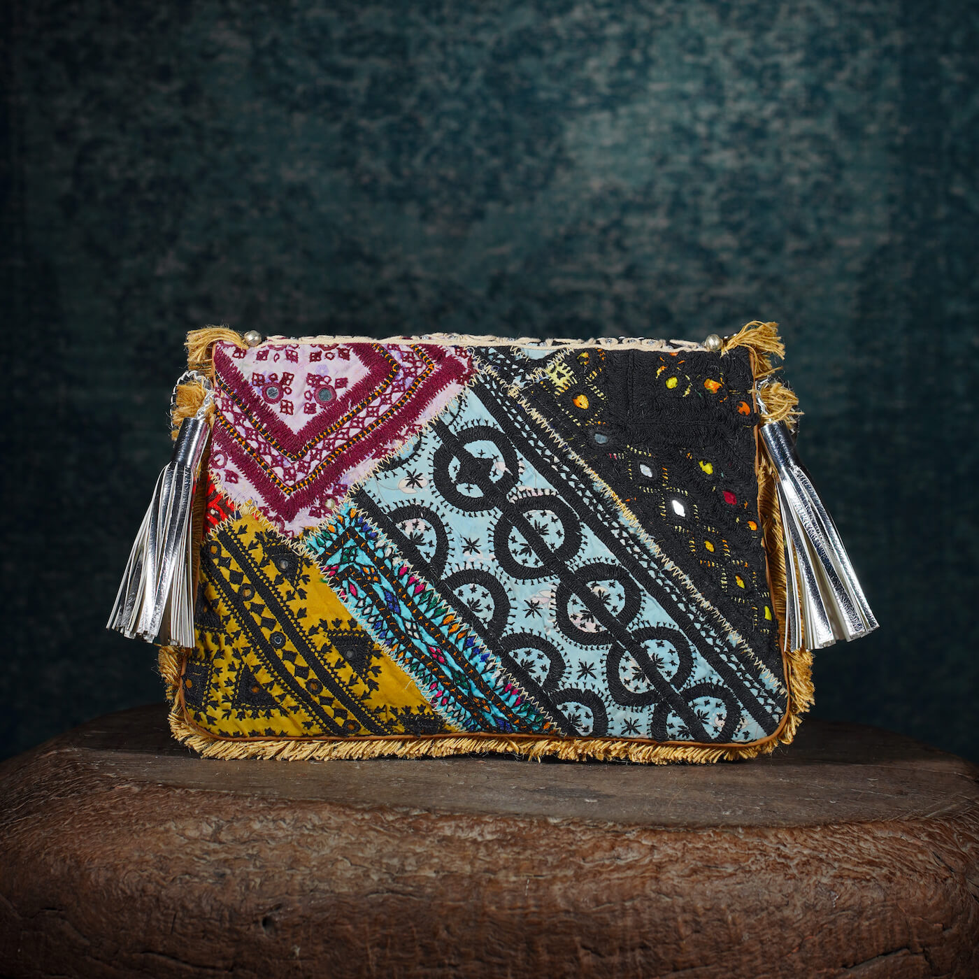 Beige Hichki Clutch 001