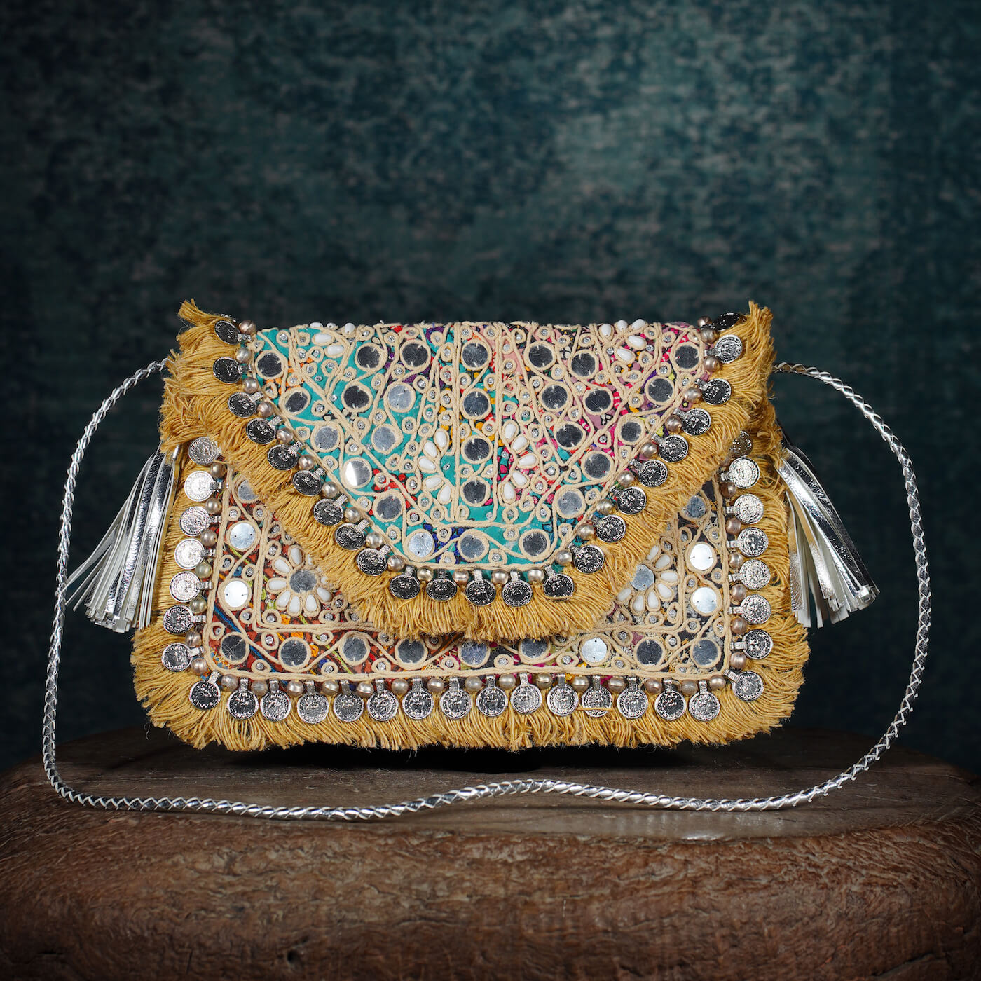 Beige Hichki Clutch 003