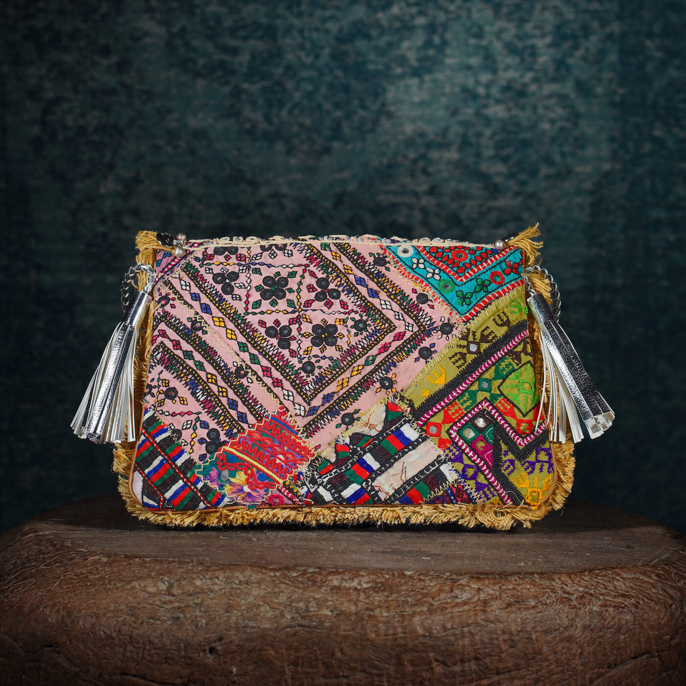 Beige Hichki Clutch 003