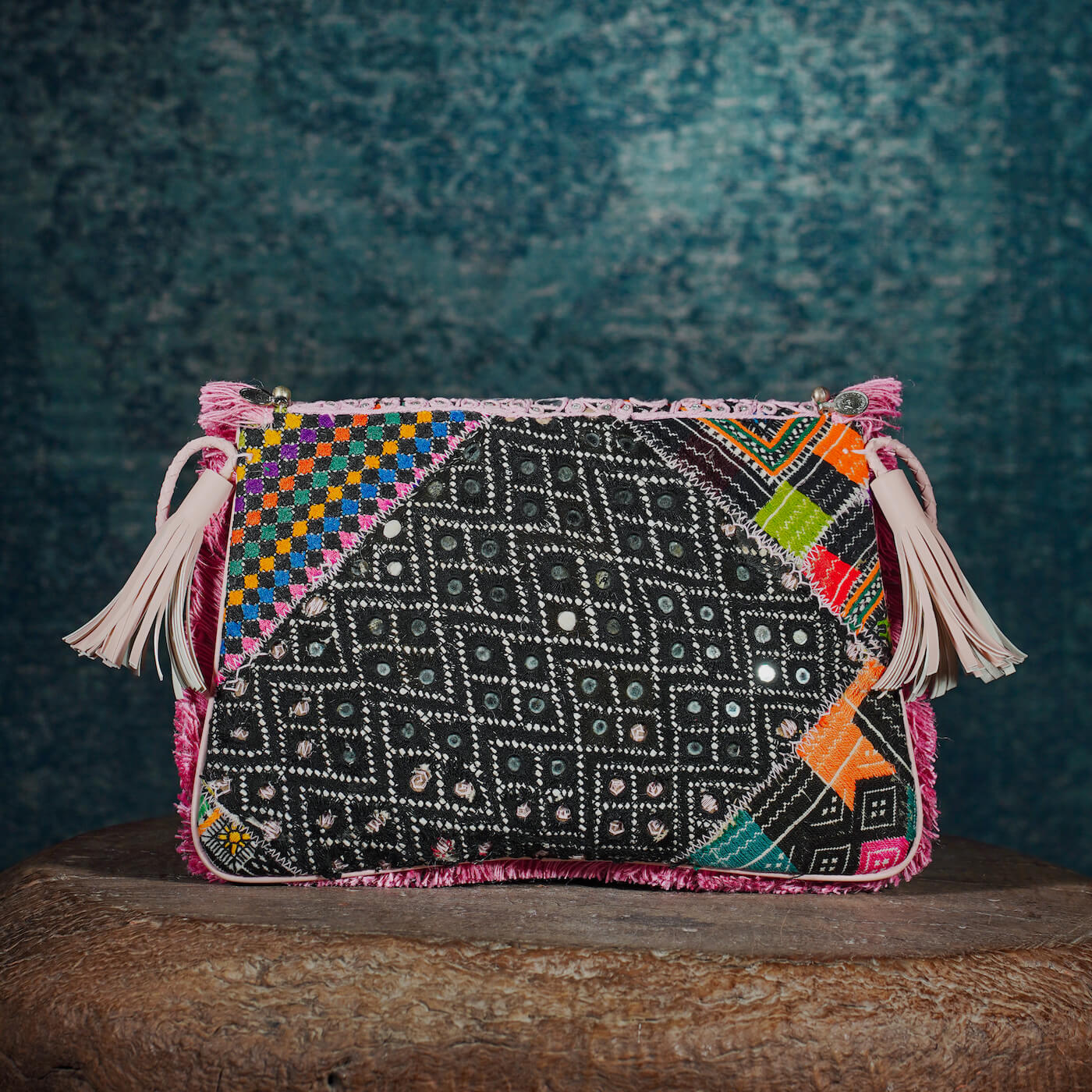 Pink Hichki Clutch 002