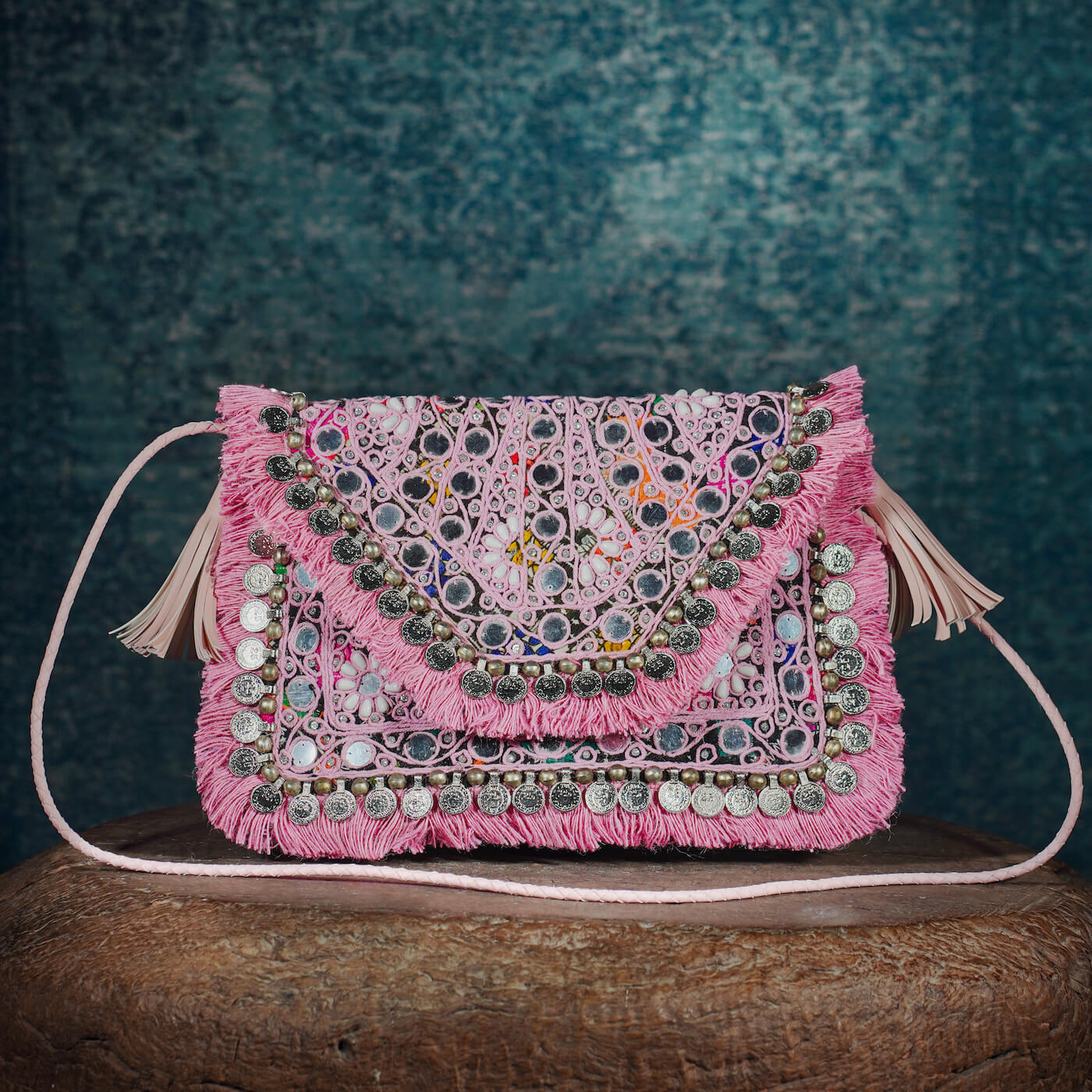 Pink Hichki Clutch 003