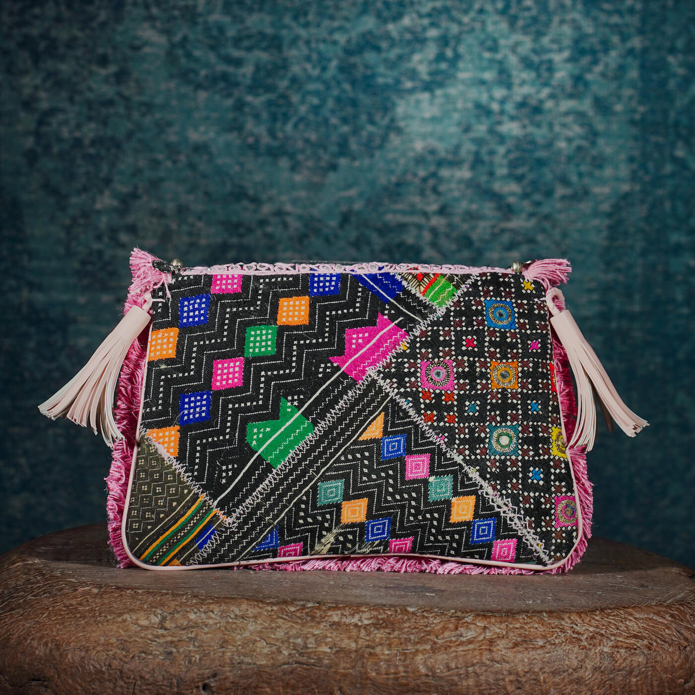 Pink Hichki Clutch 003