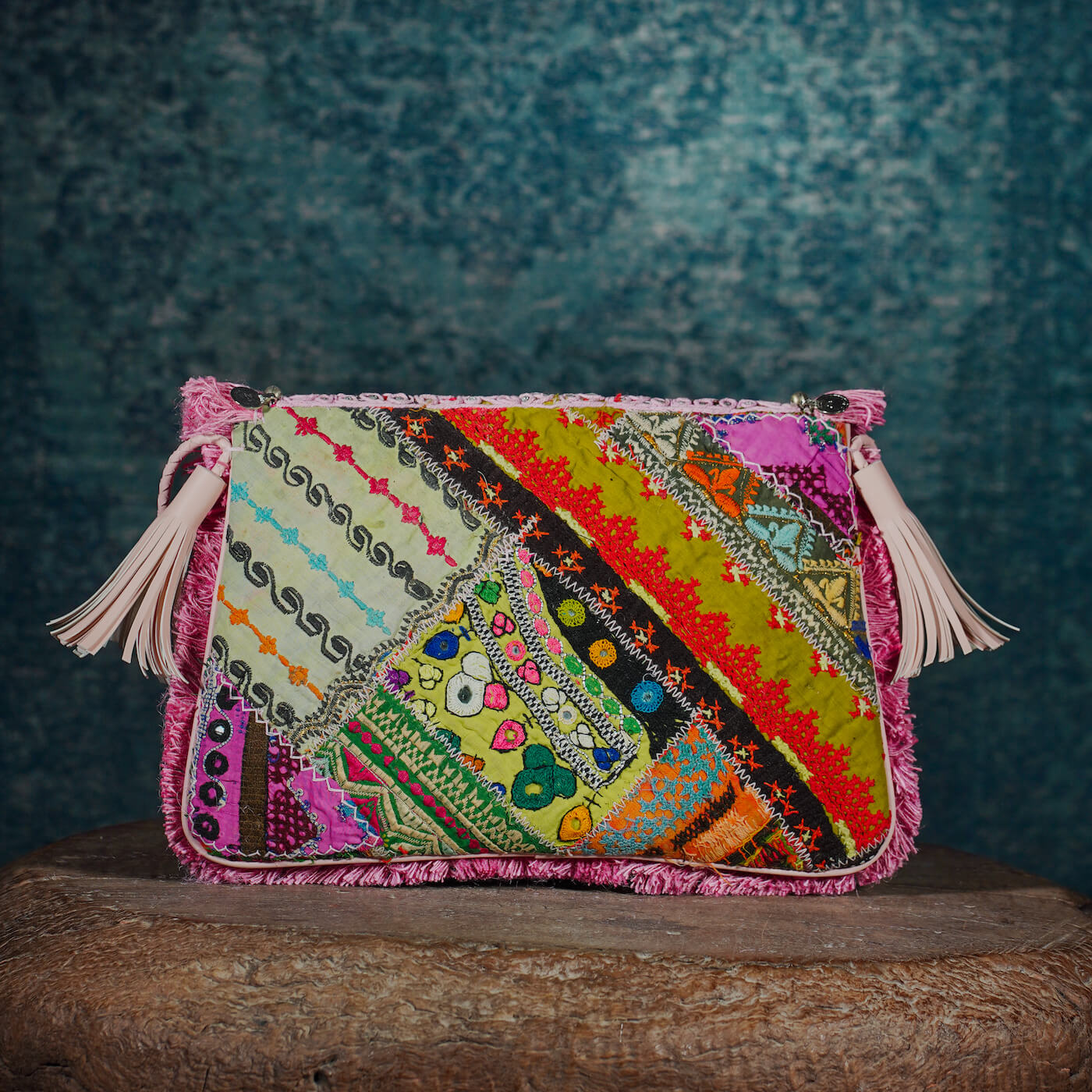 Pink Hichki Clutch 004
