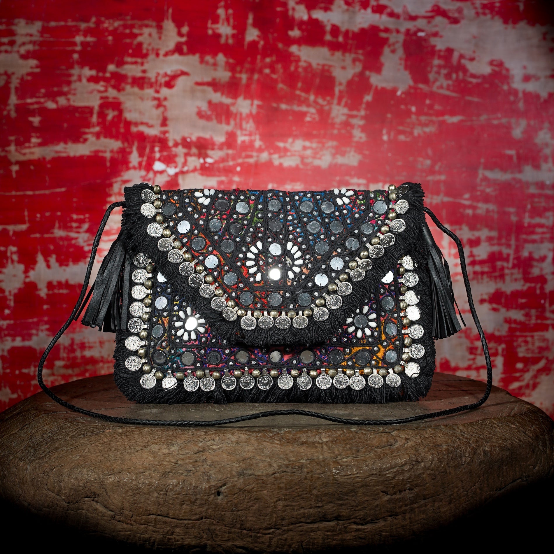 Black Hichki Clutch 030