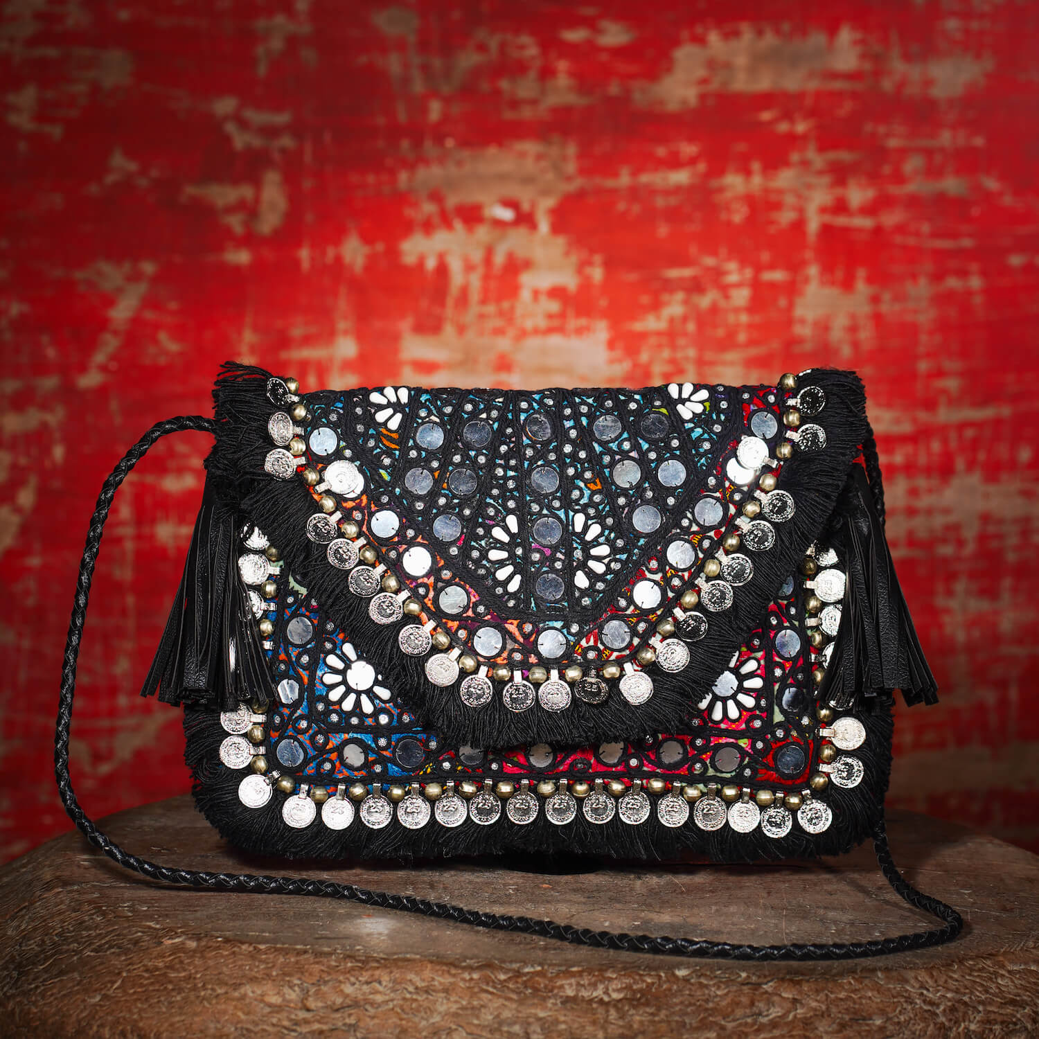 Black Hichki Clutch 005