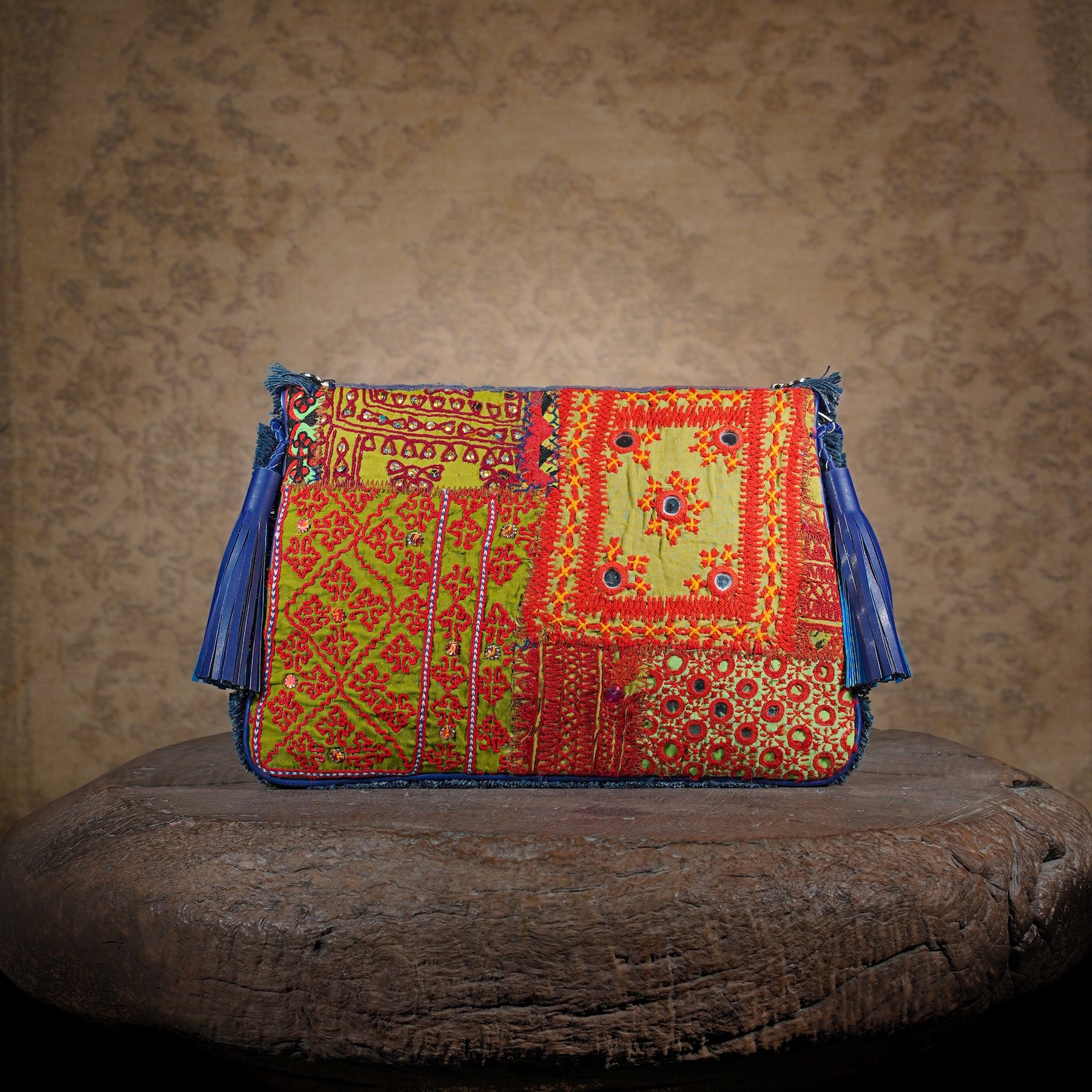 Blue Hichki Clutch 006