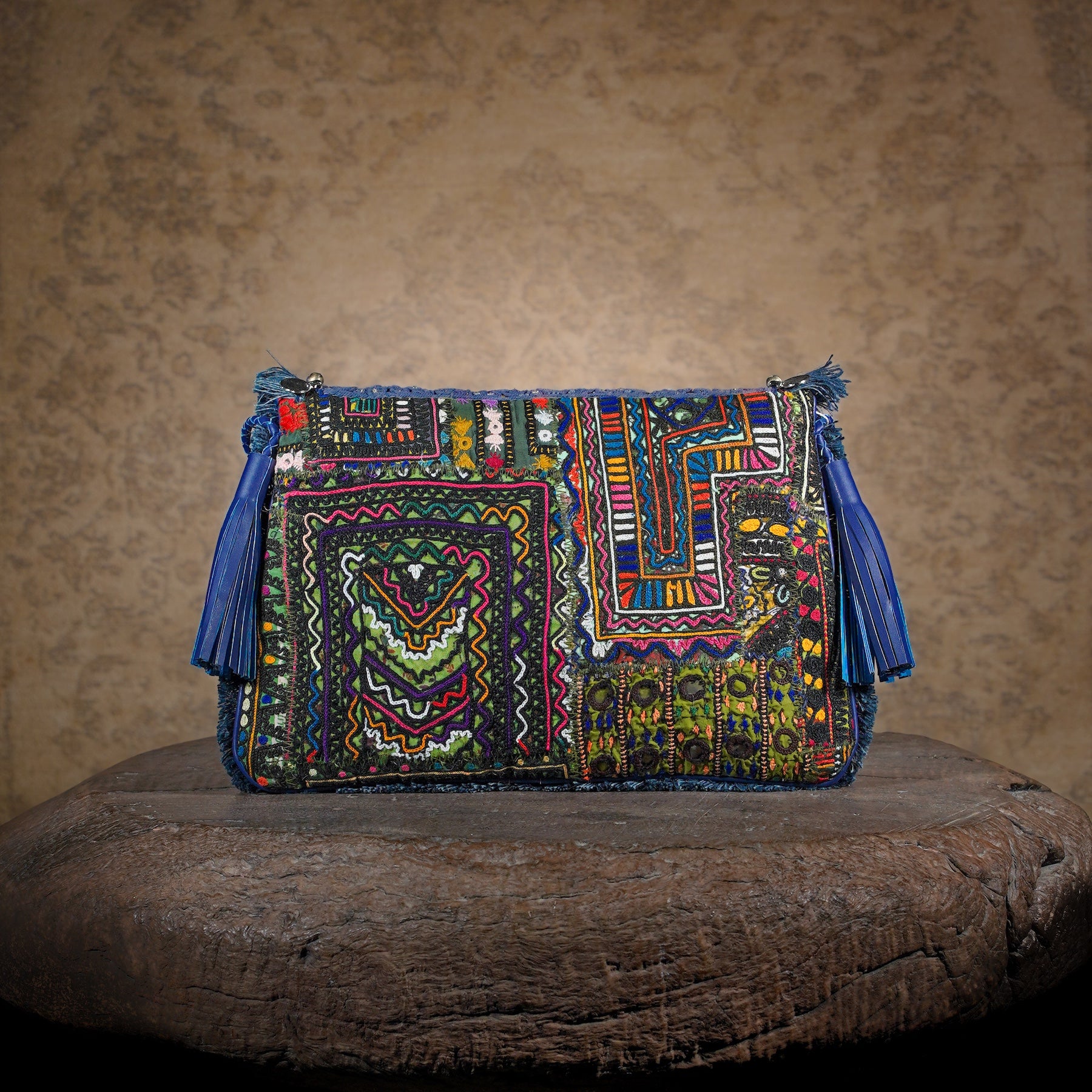Blue Hichki Clutch 007