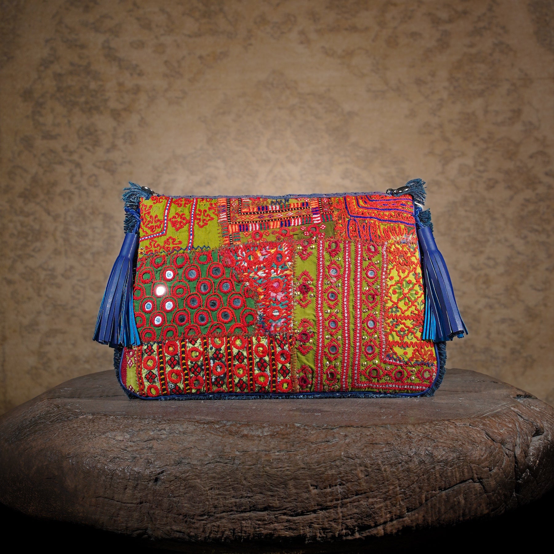 Blue Hichki Clutch 009