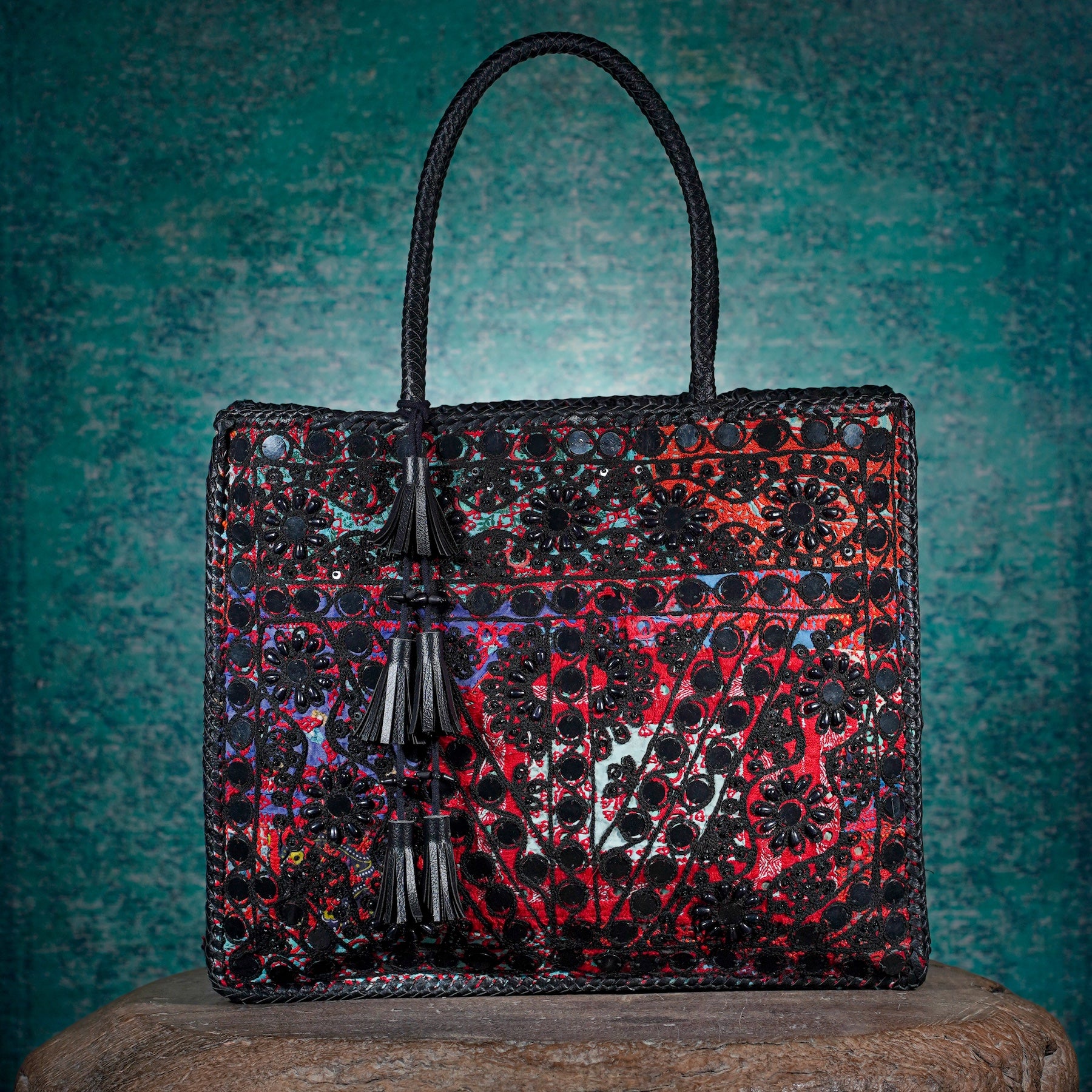 Black Hichki Shopper Bag 002