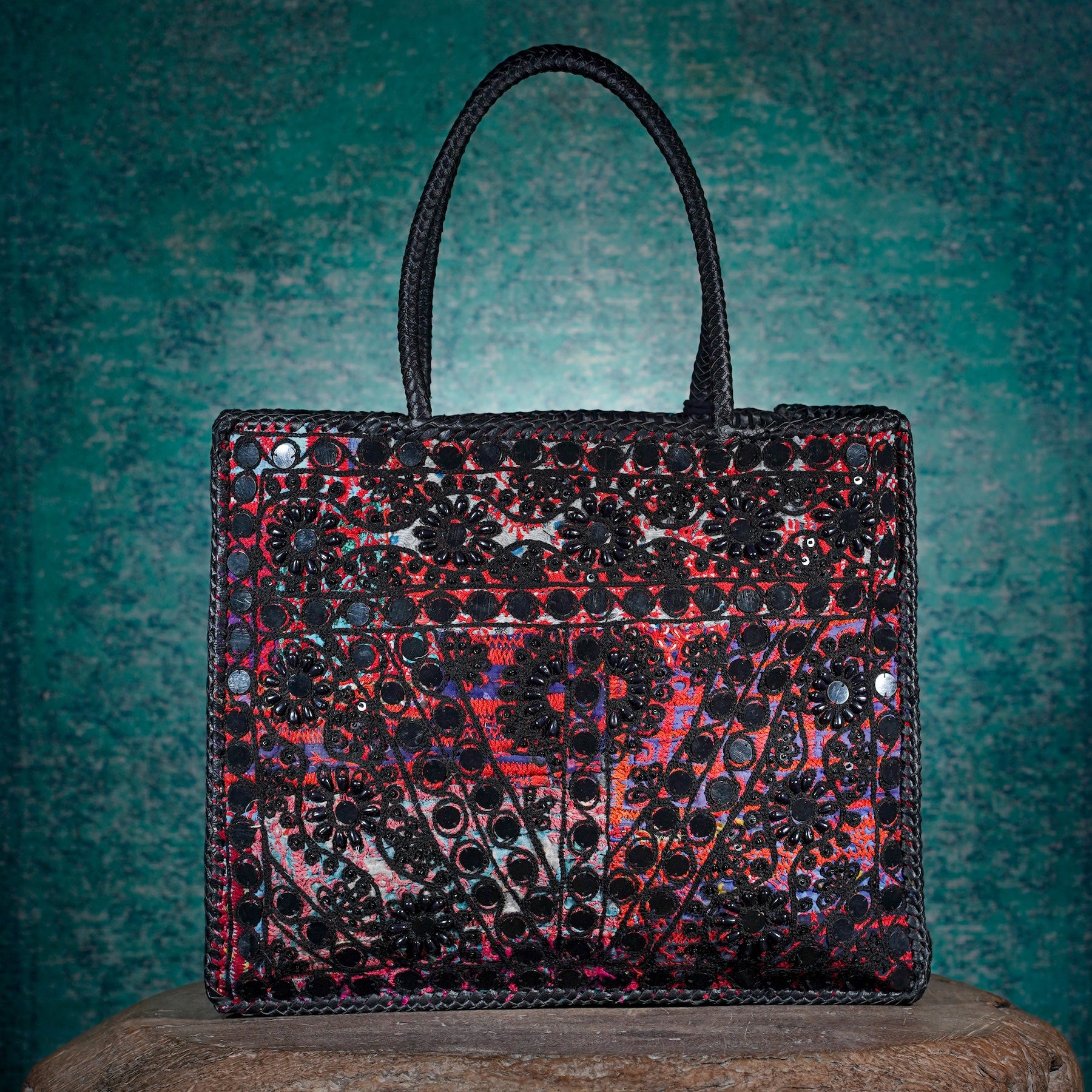 Black Hichki Shopper Bag 002