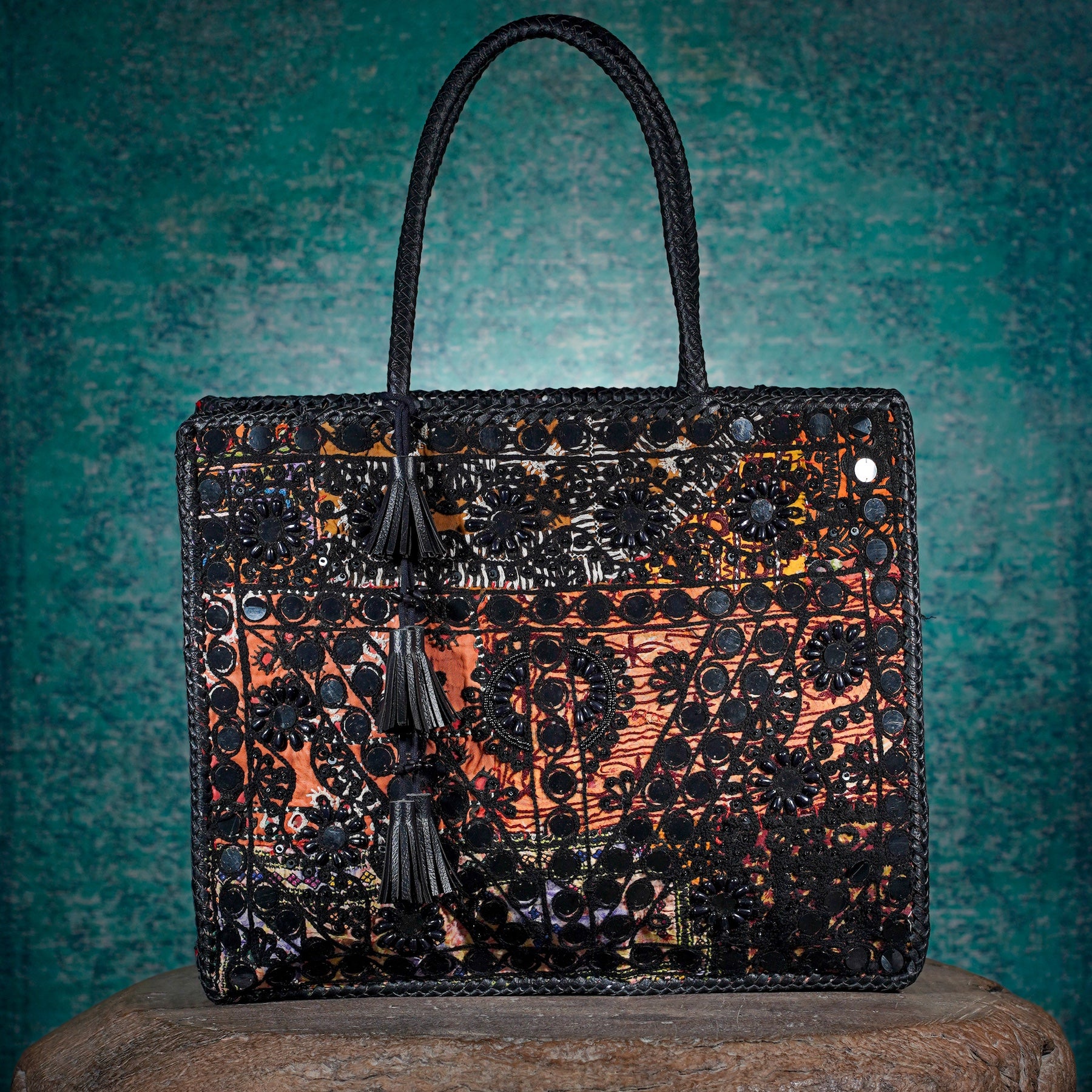 Black Hichki Shopper Bag 003