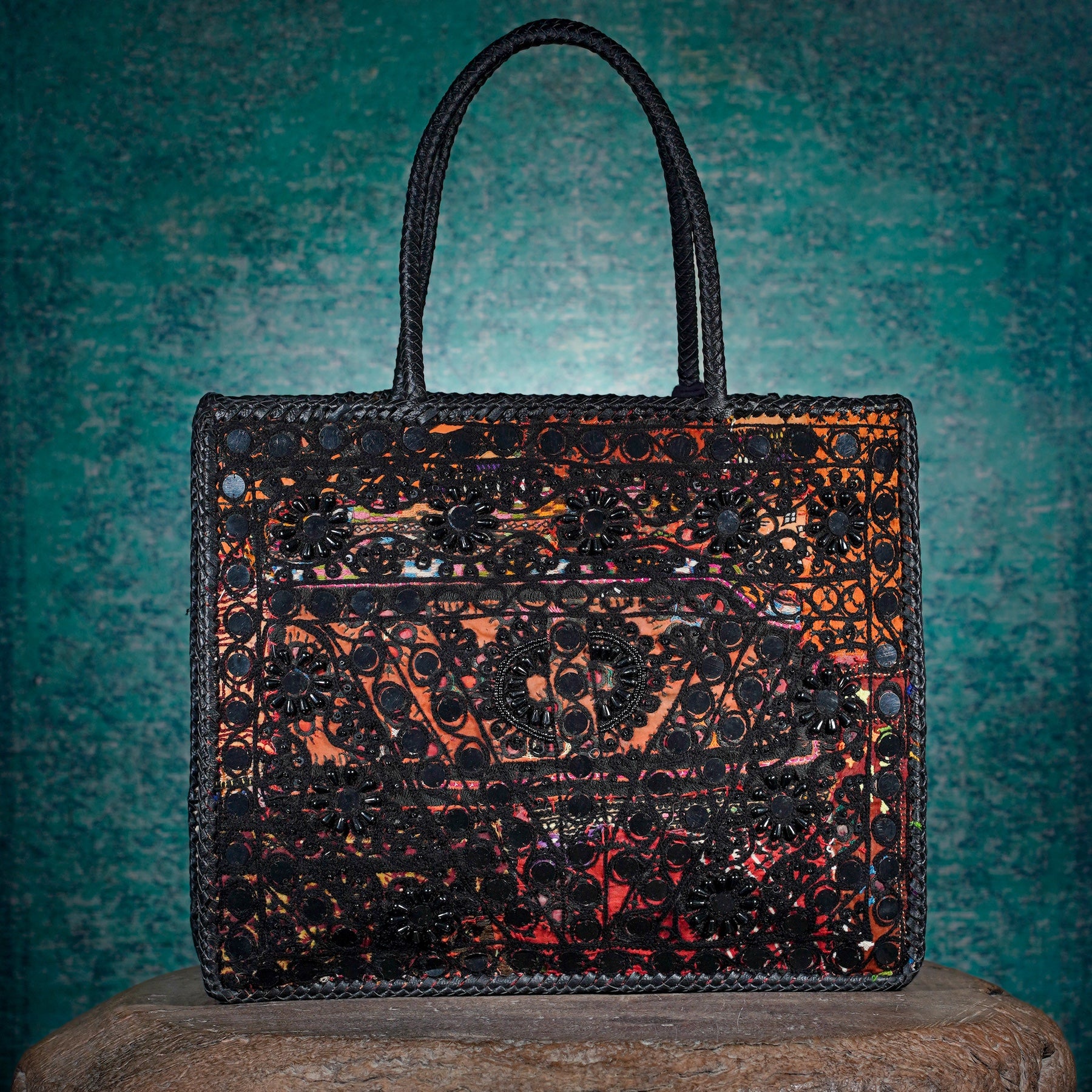 Black Hichki Shopper Bag 003
