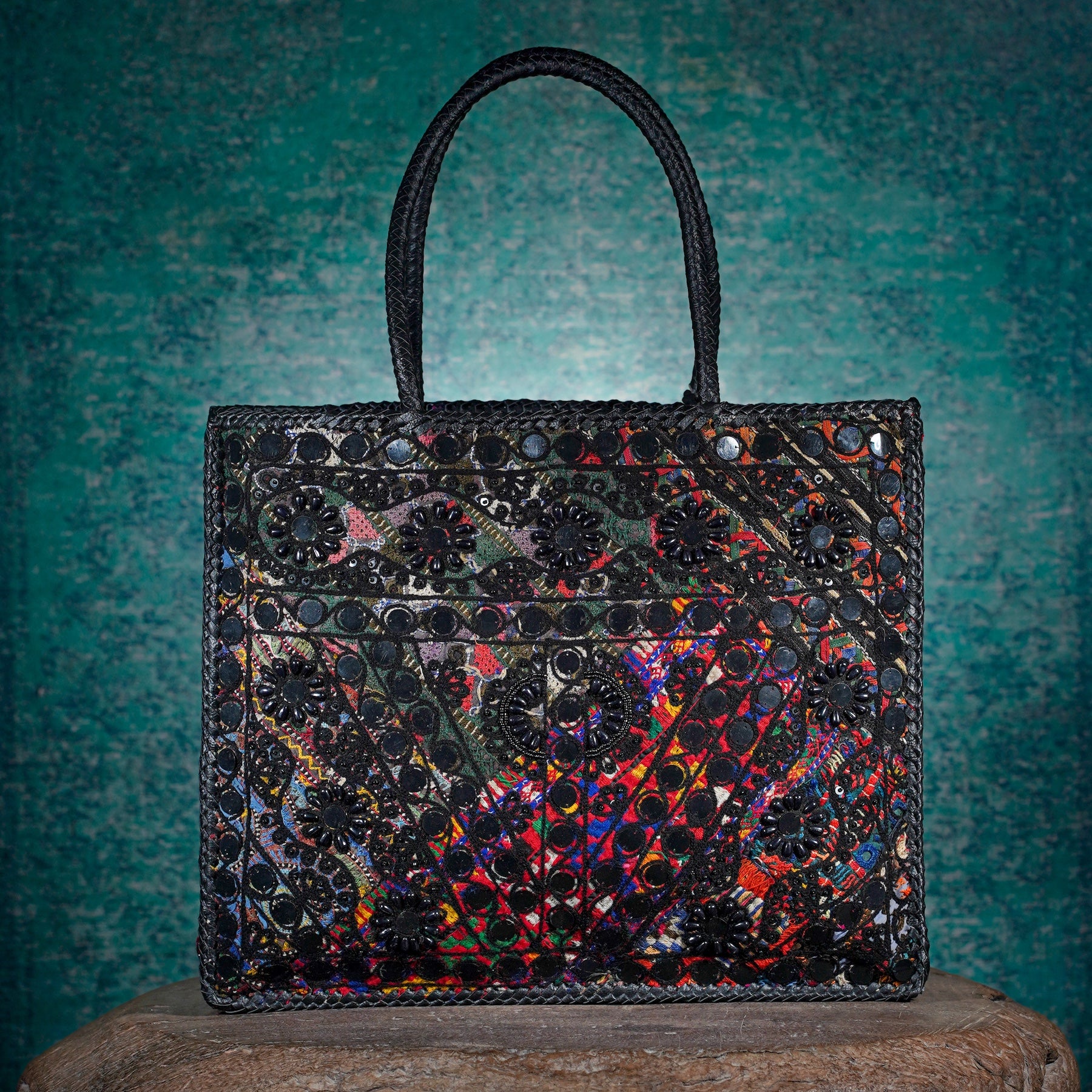 Black Hichki Shopper Bag 004