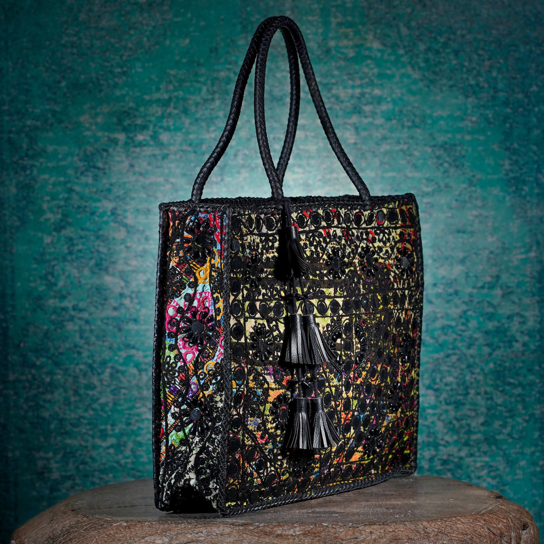 Black Hichki Shopper Bag 005