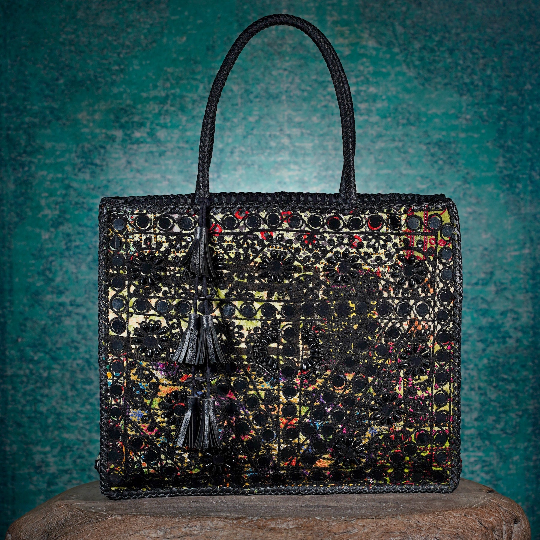 Black Hichki Shopper Bag 005