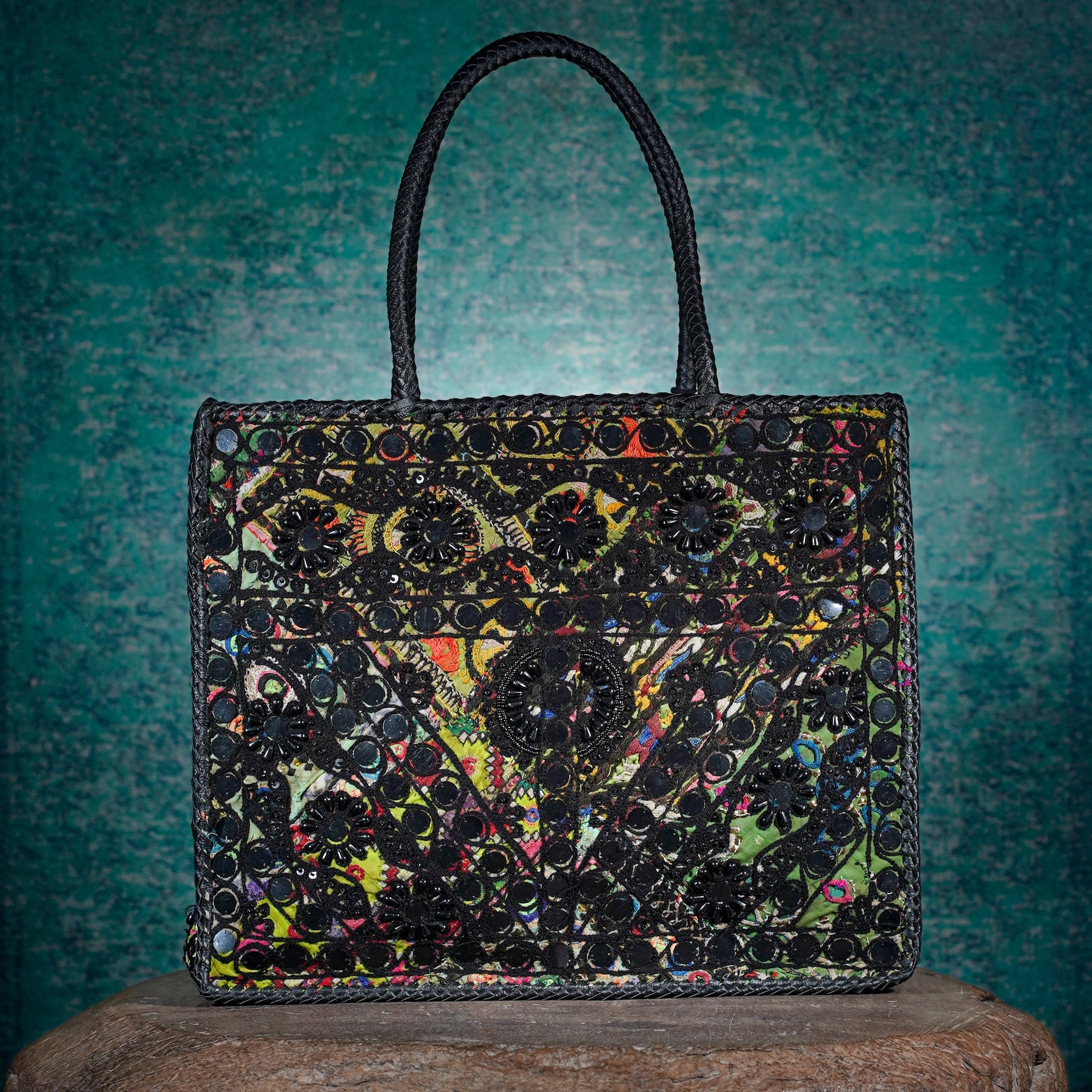 Black Hichki Shopper Bag 005