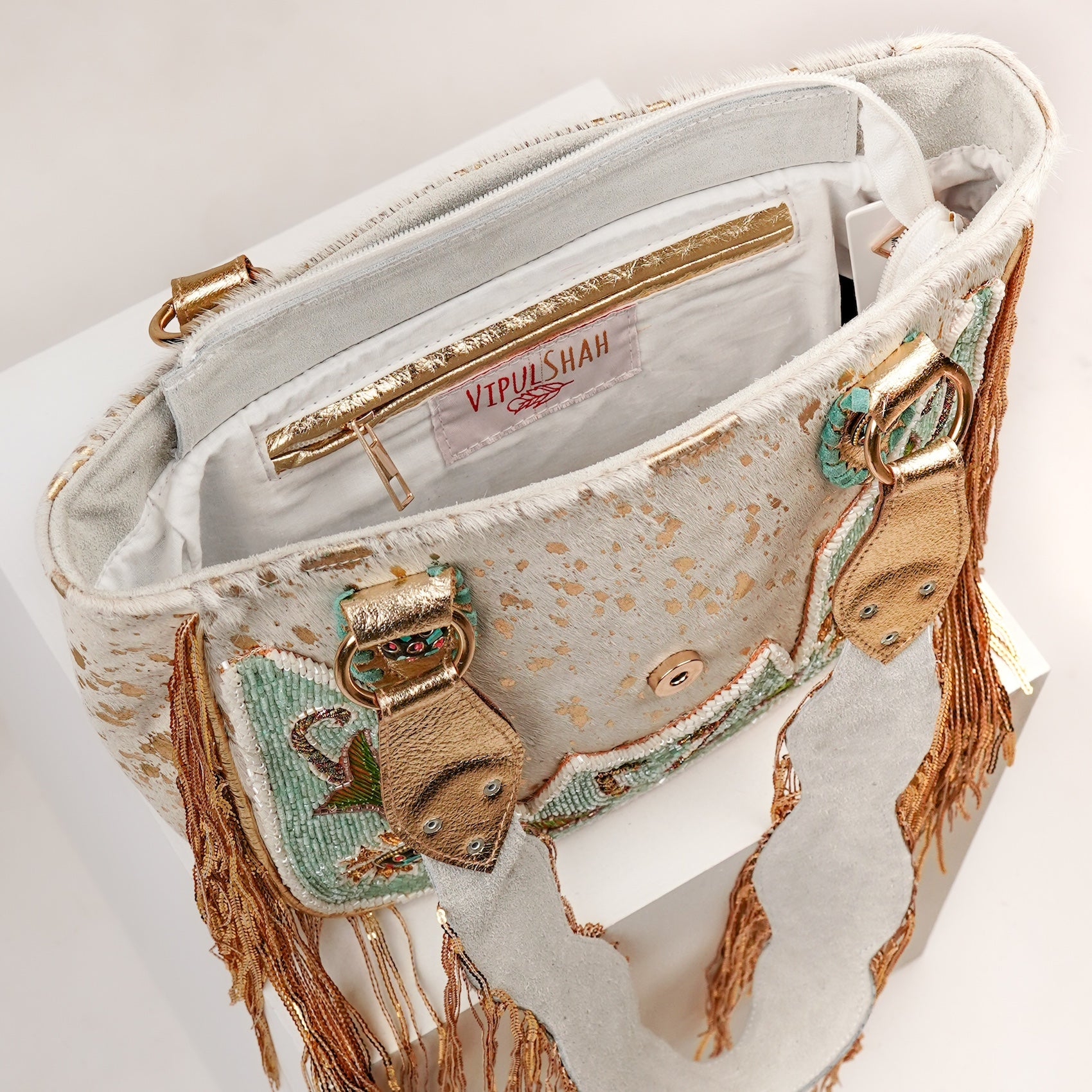 Cream Isabella Shoulder Bag
