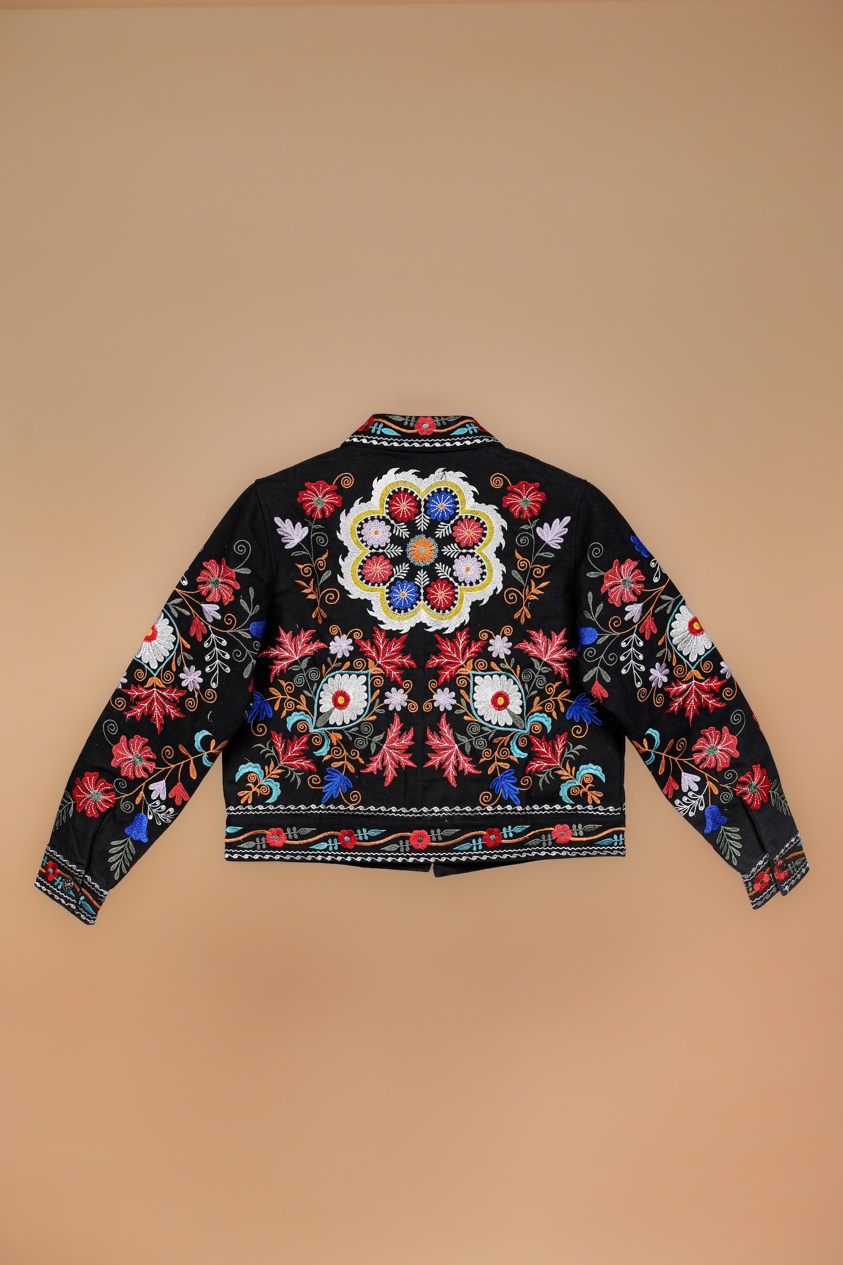 Fulkari Jacket - Black