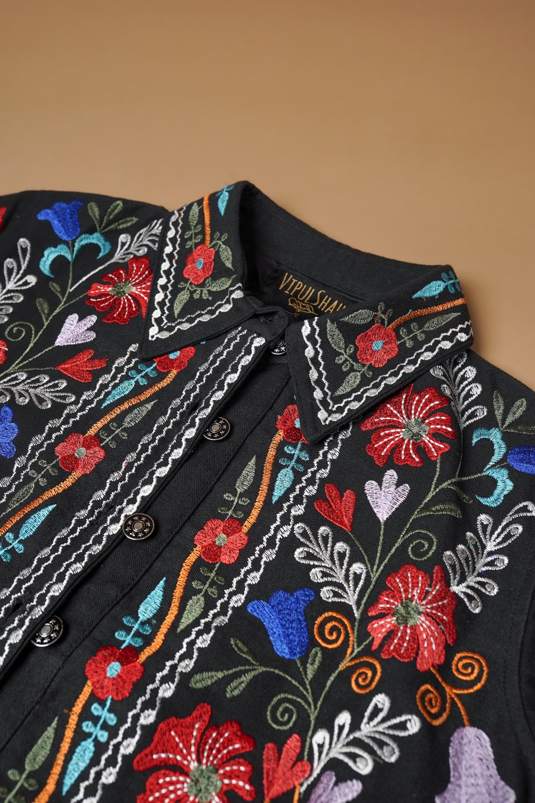 Fulkari Jacket - Black