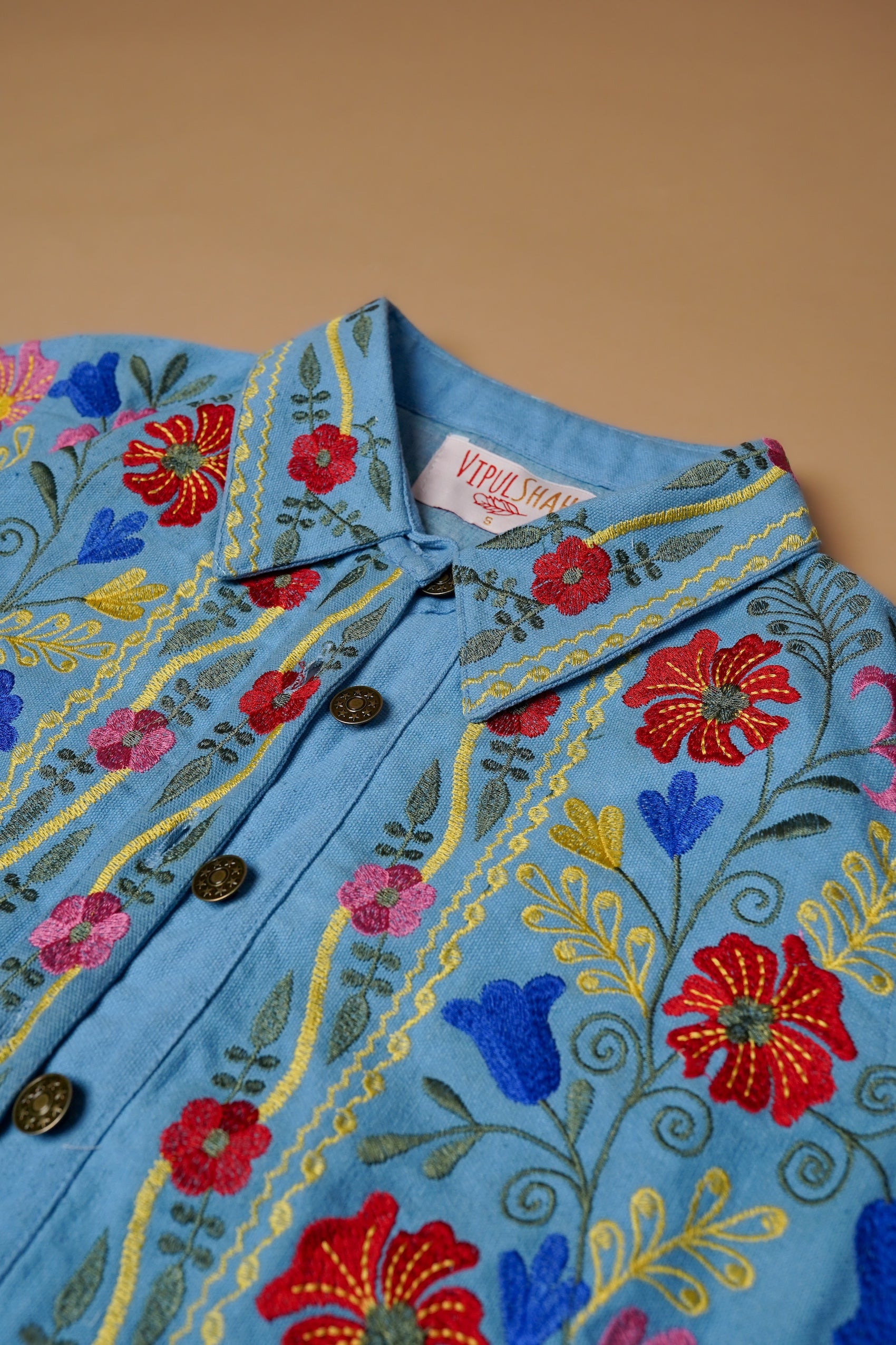 Fulkari Jacket - Denim