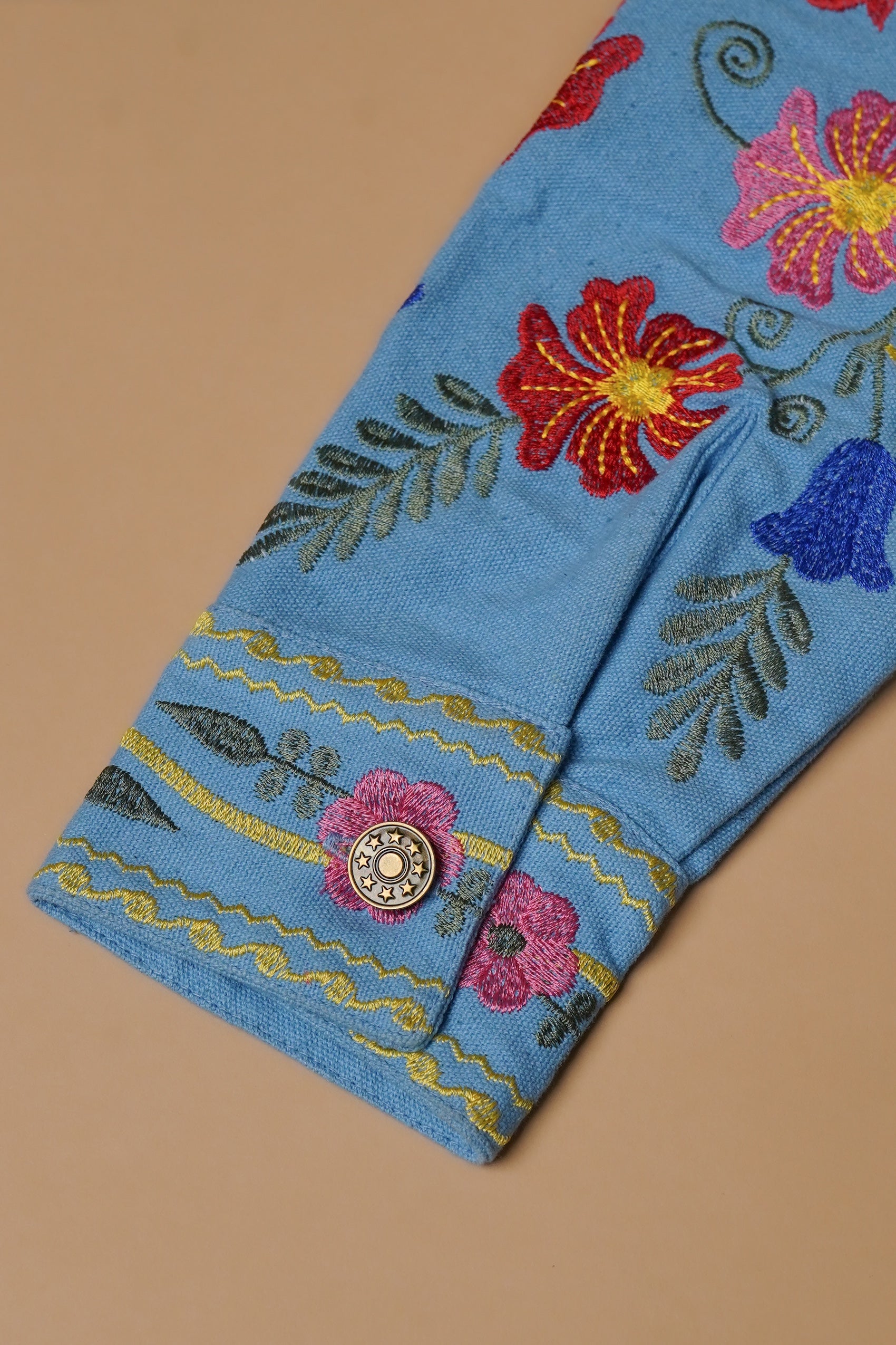 Fulkari Jacket - Denim