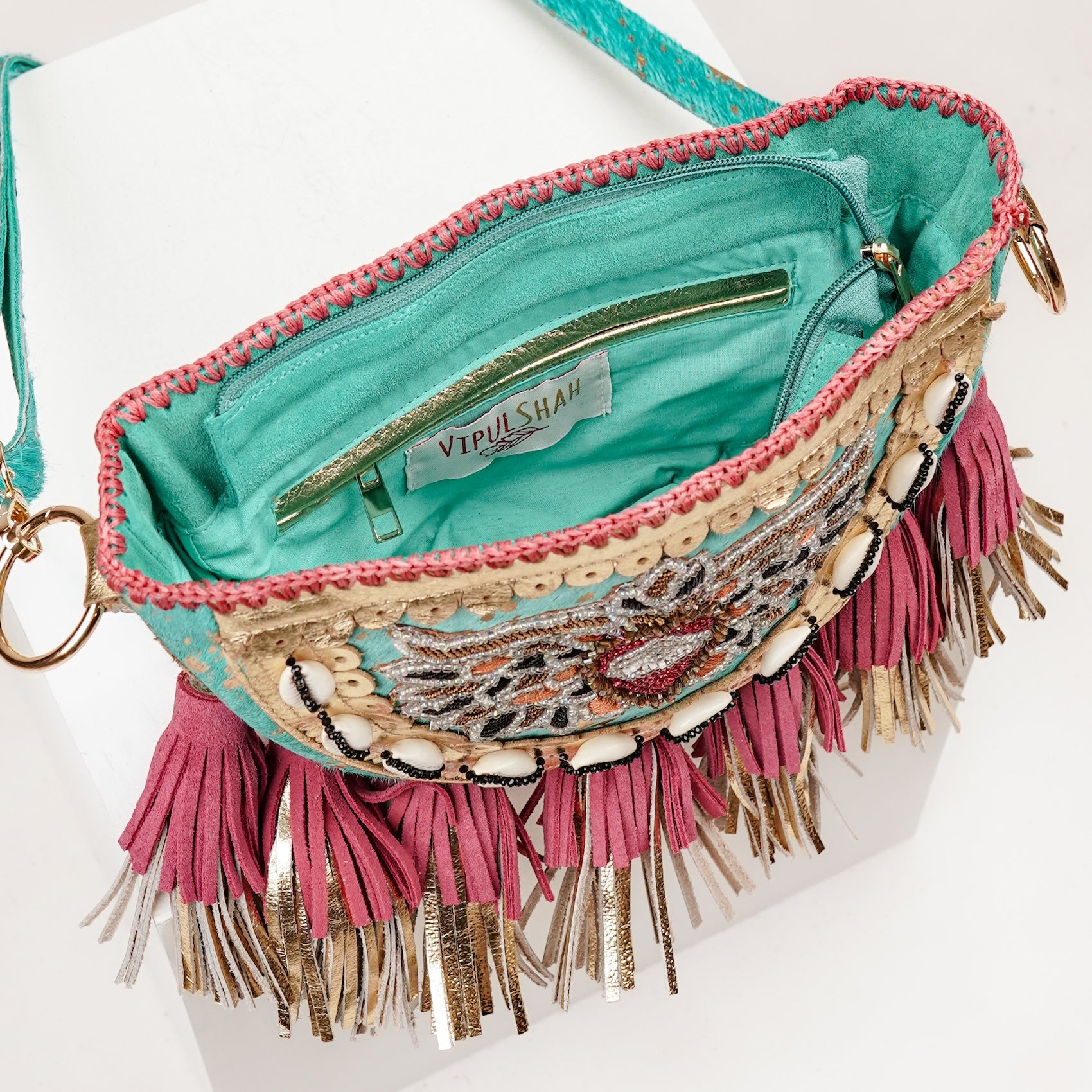 Turquoise Kyra Sling Bag