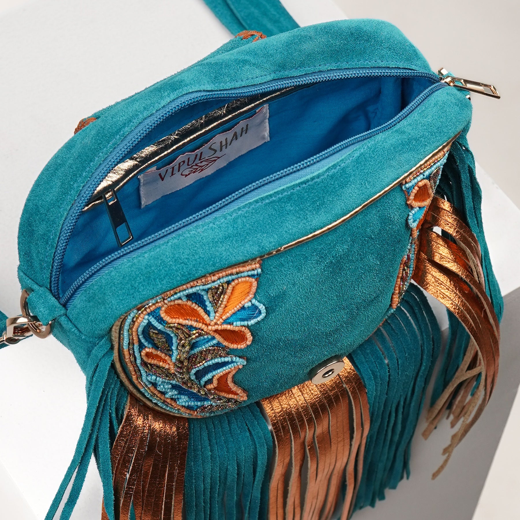 Turquoise Luna Sling Bag