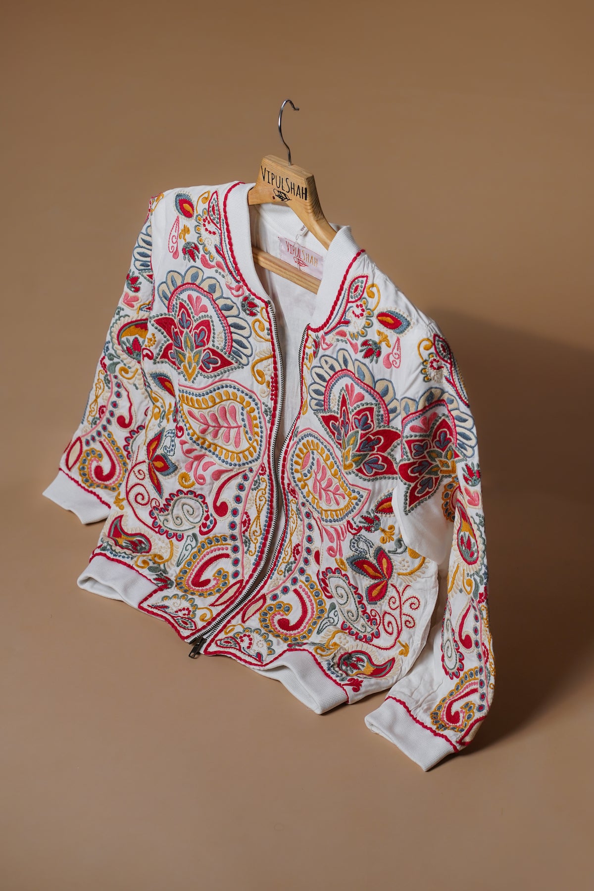 Nyika yeZimbabwe Bomber Jacket Happy Independence Day - Flame Lily Flowers LT14