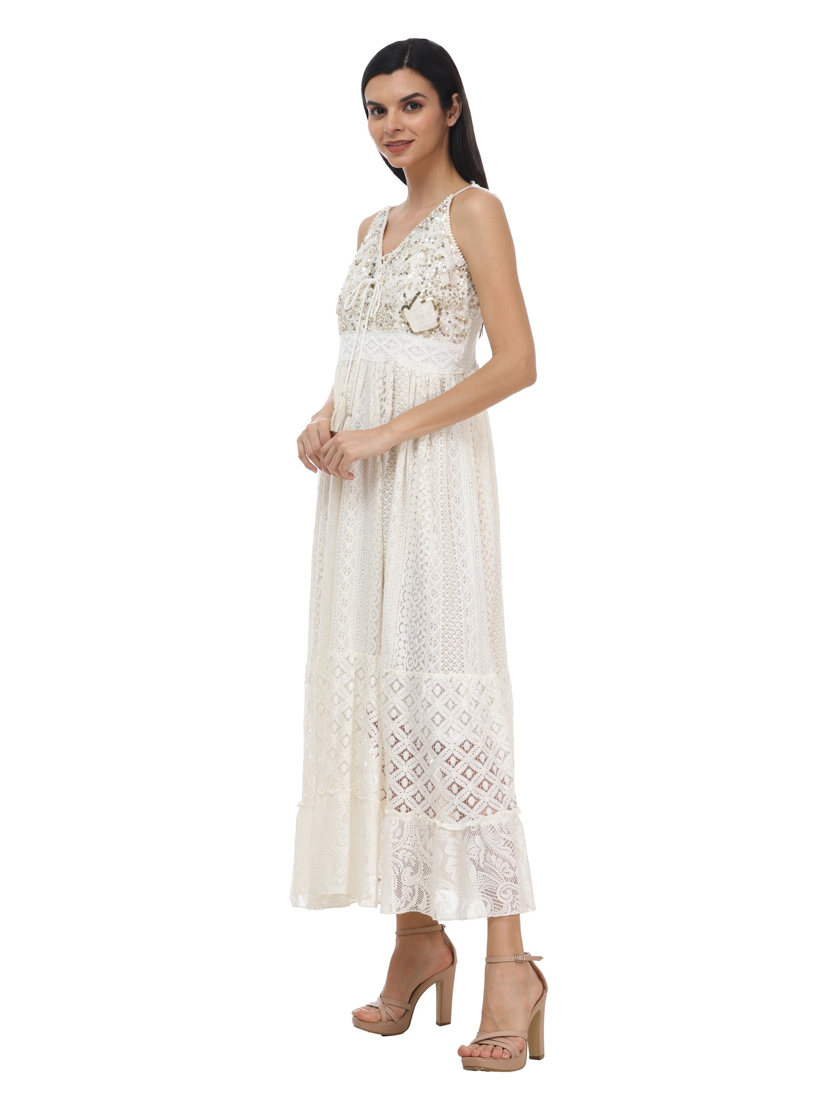 Lyza Strapy Long Dress