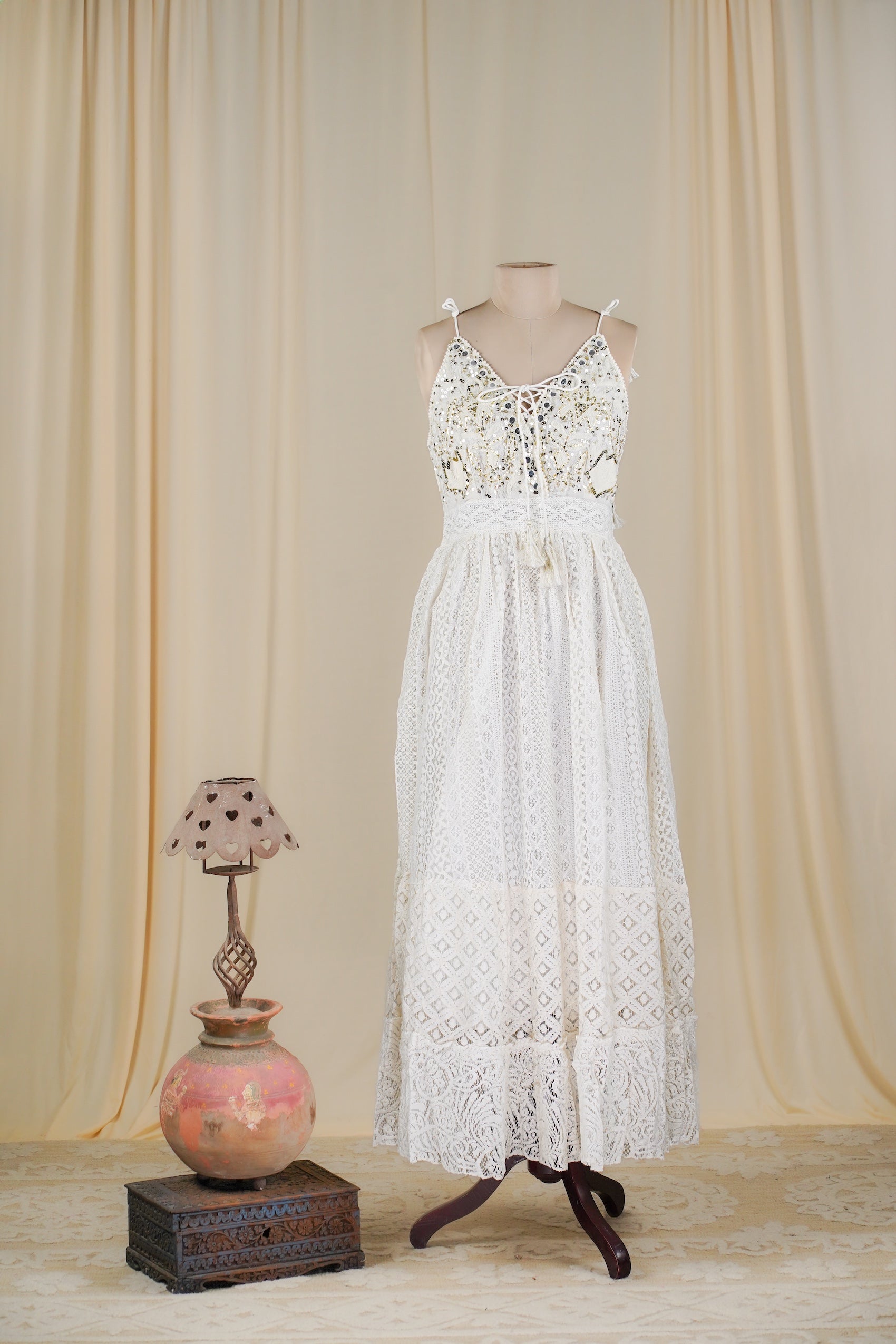 Lyza Strapy Long Dress