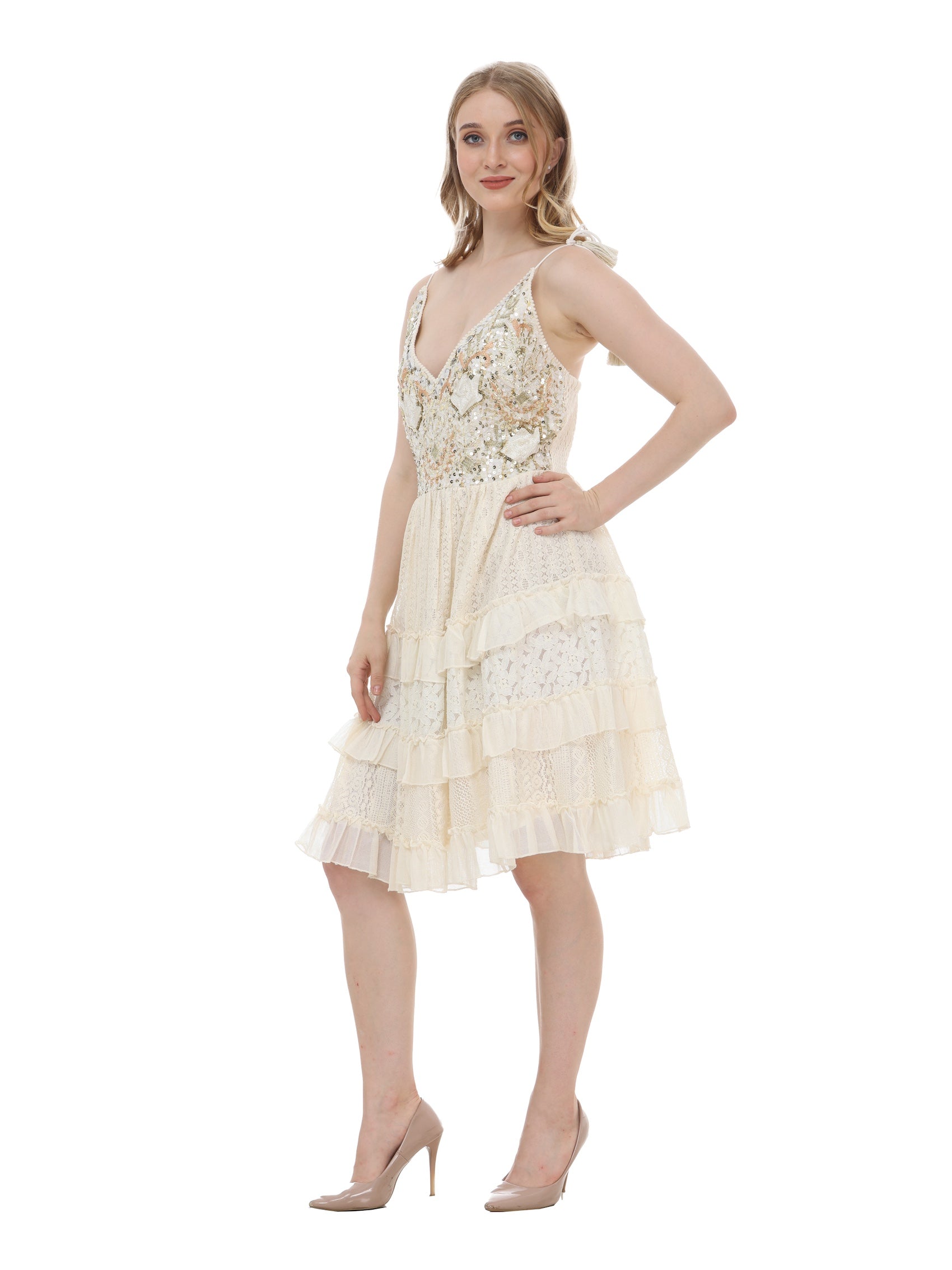 Lyza Strapy Short Dress