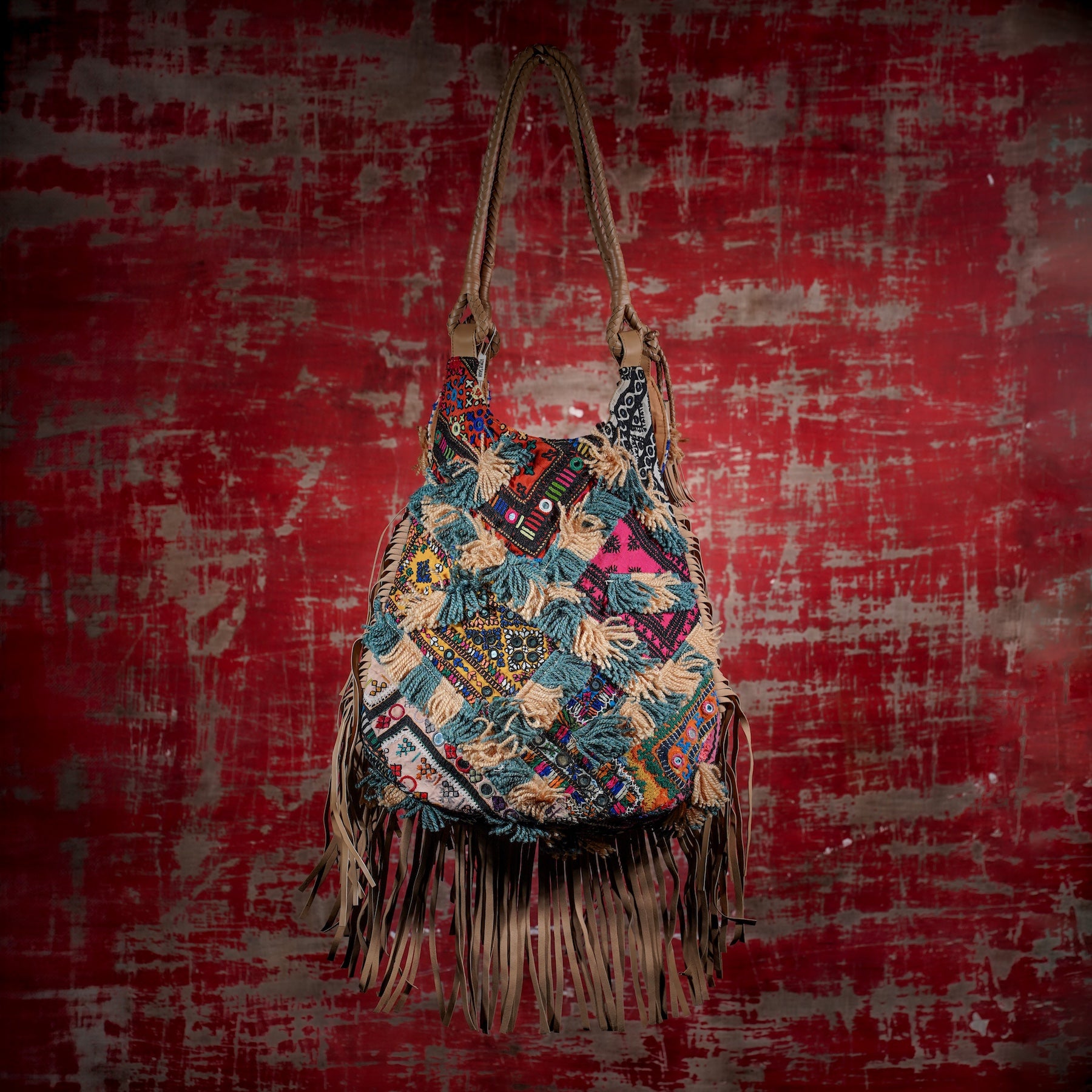 Beige Machli Tote 009