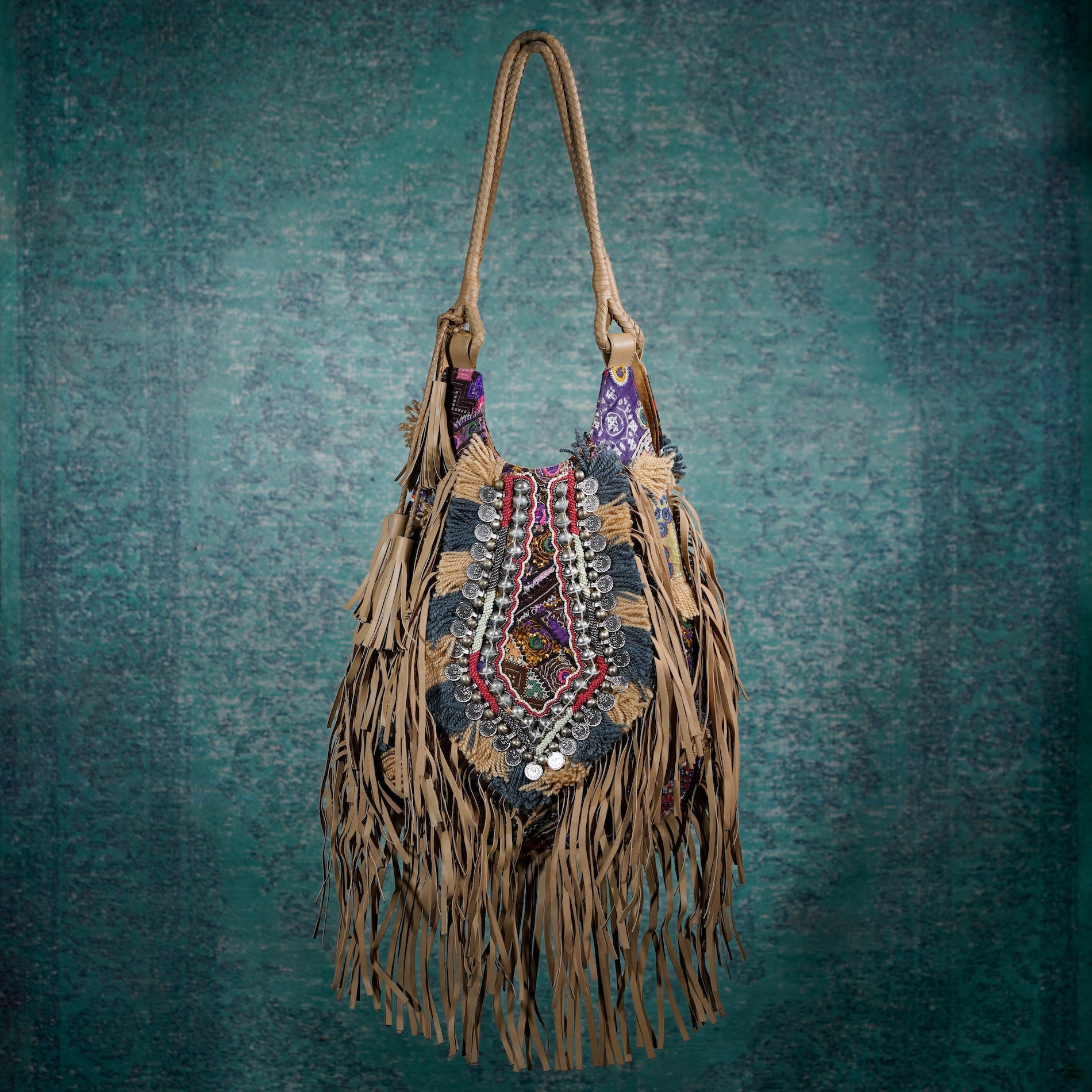 Beige Machli Tote 016