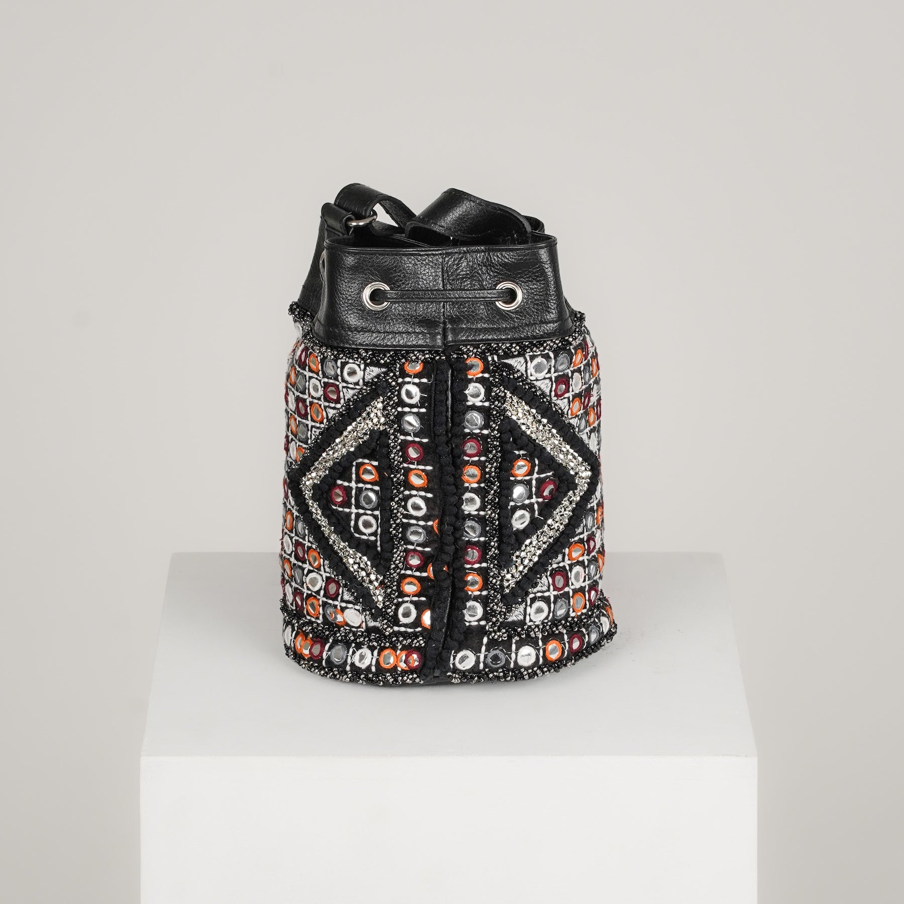 Mogra Bucket Bag - Black