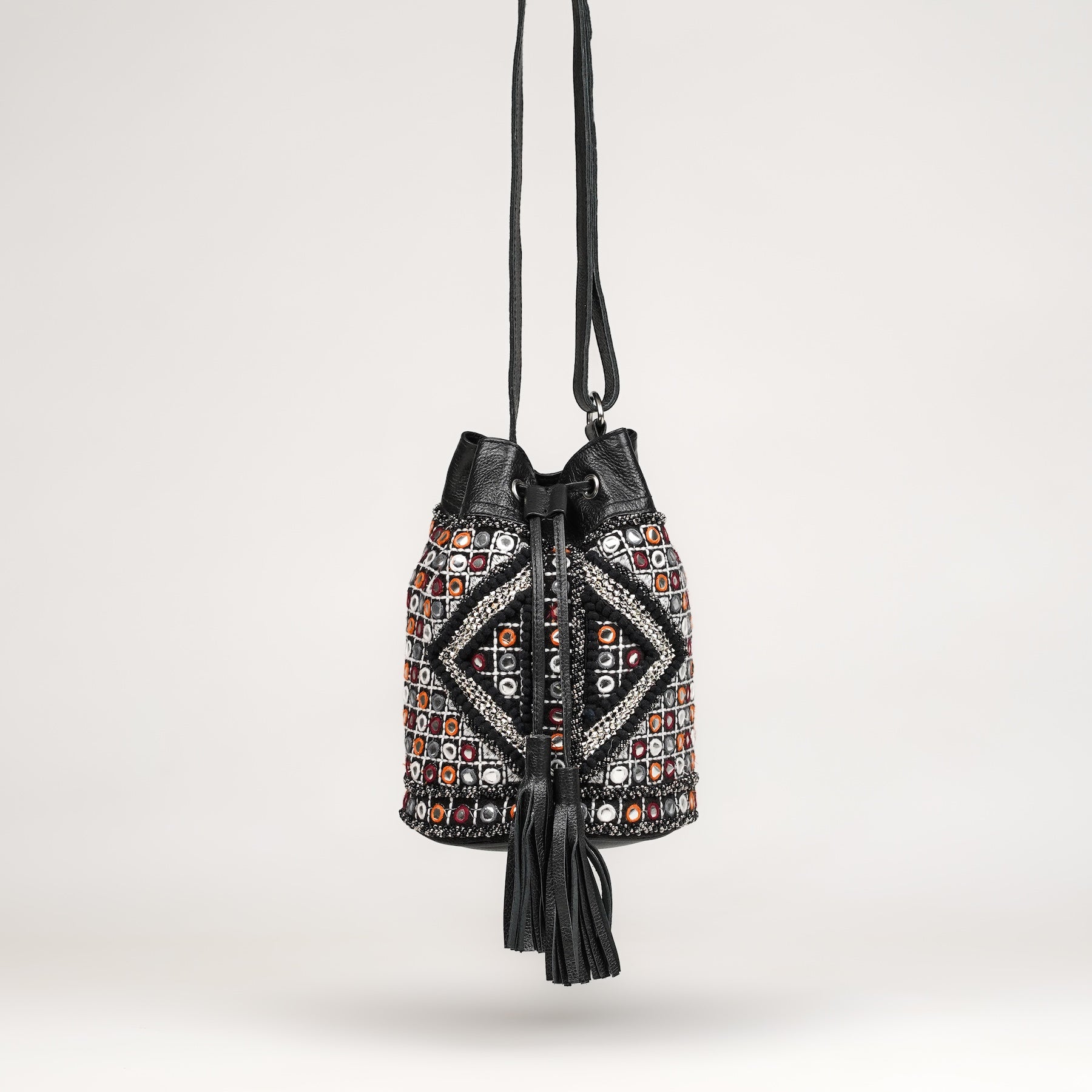 Mogra Bucket Bag - Black