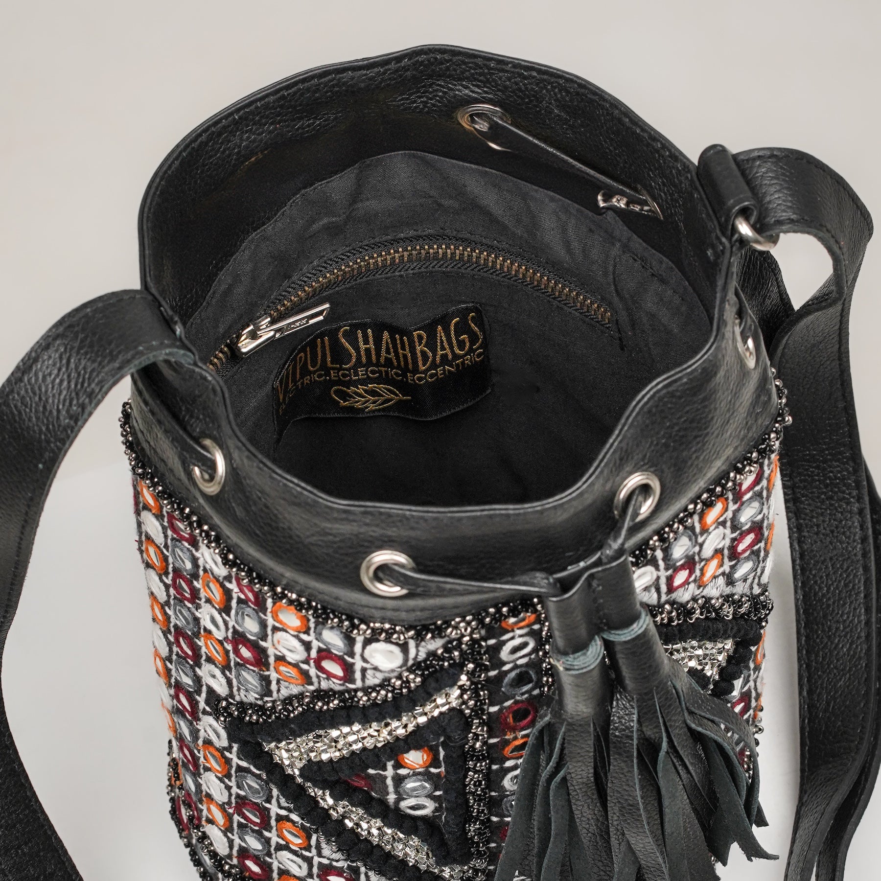 Mogra Bucket Bag - Black