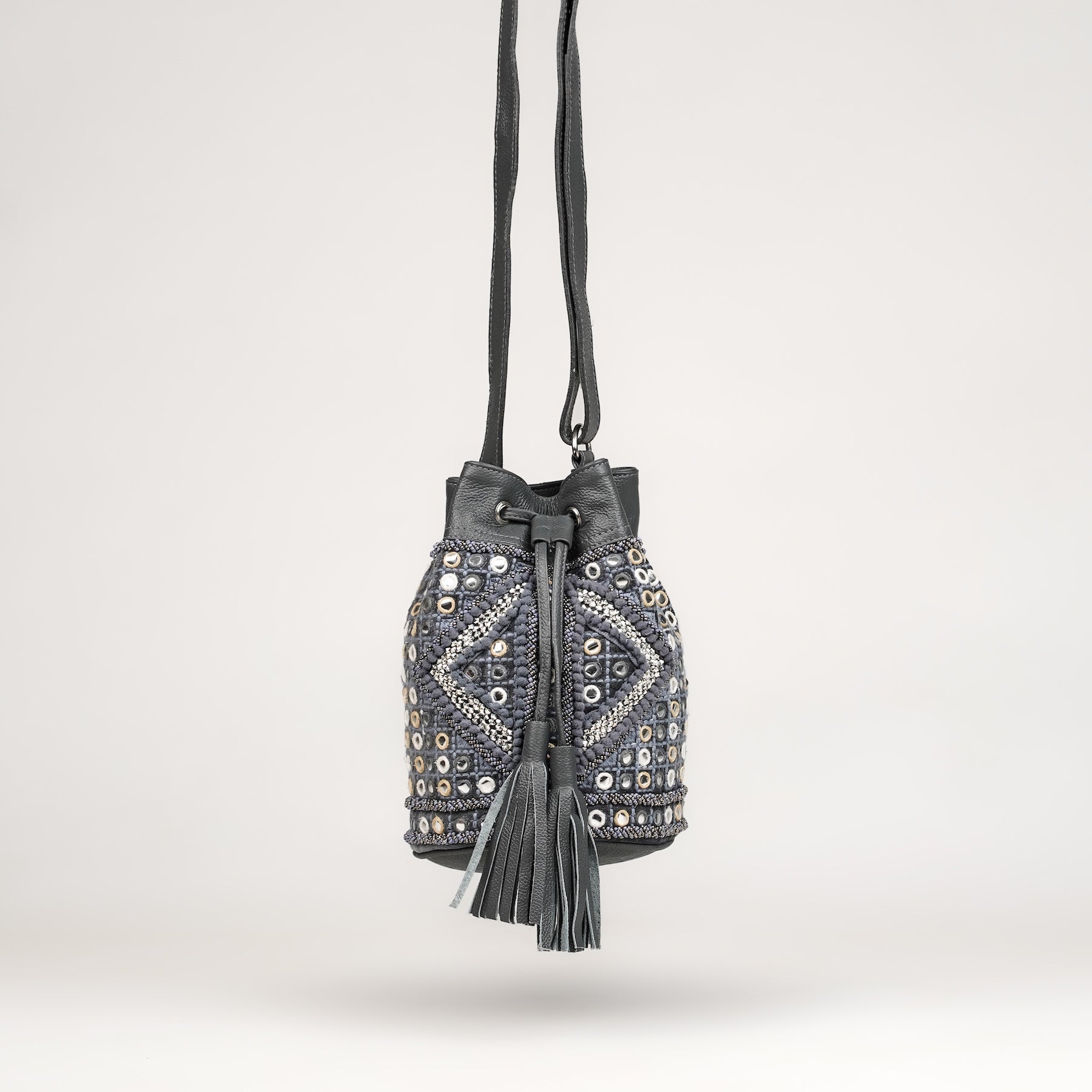 Mogra Bucket Bag - Grey