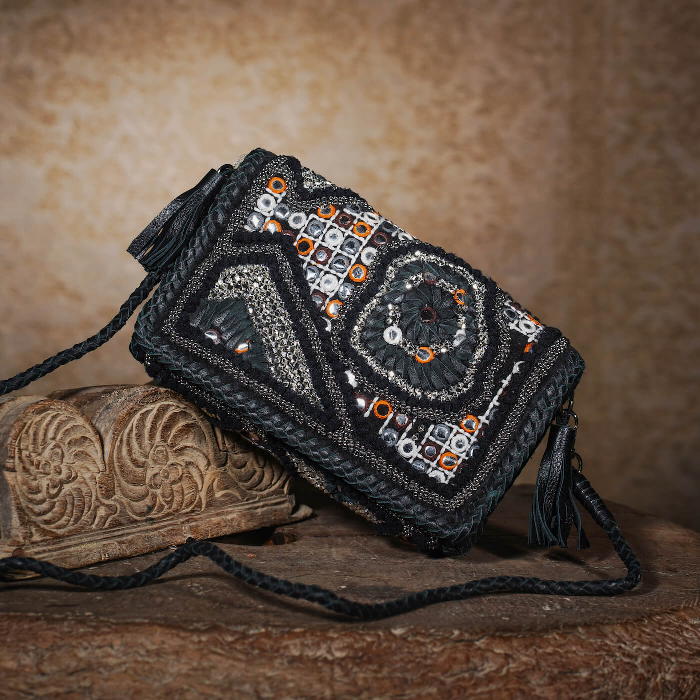 Mogra Wallet - Black