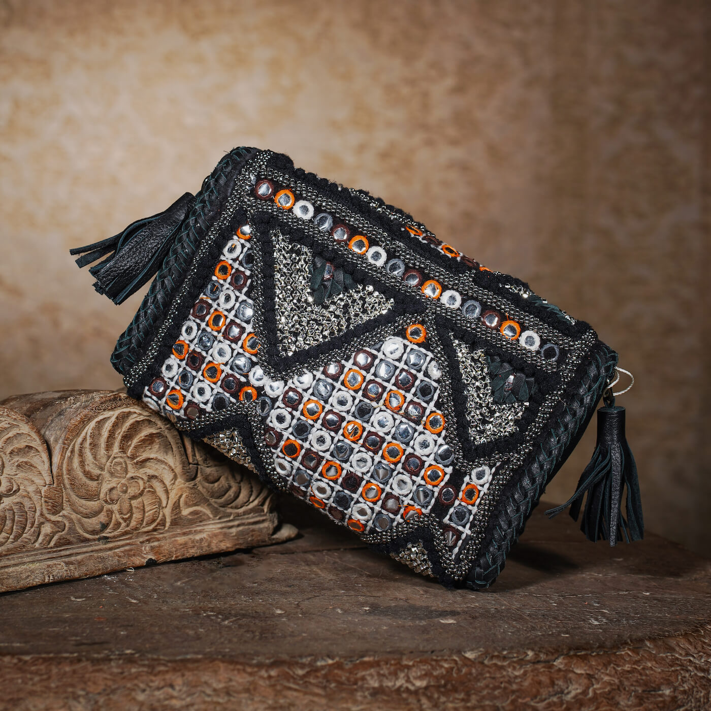 Mogra Wallet - Black