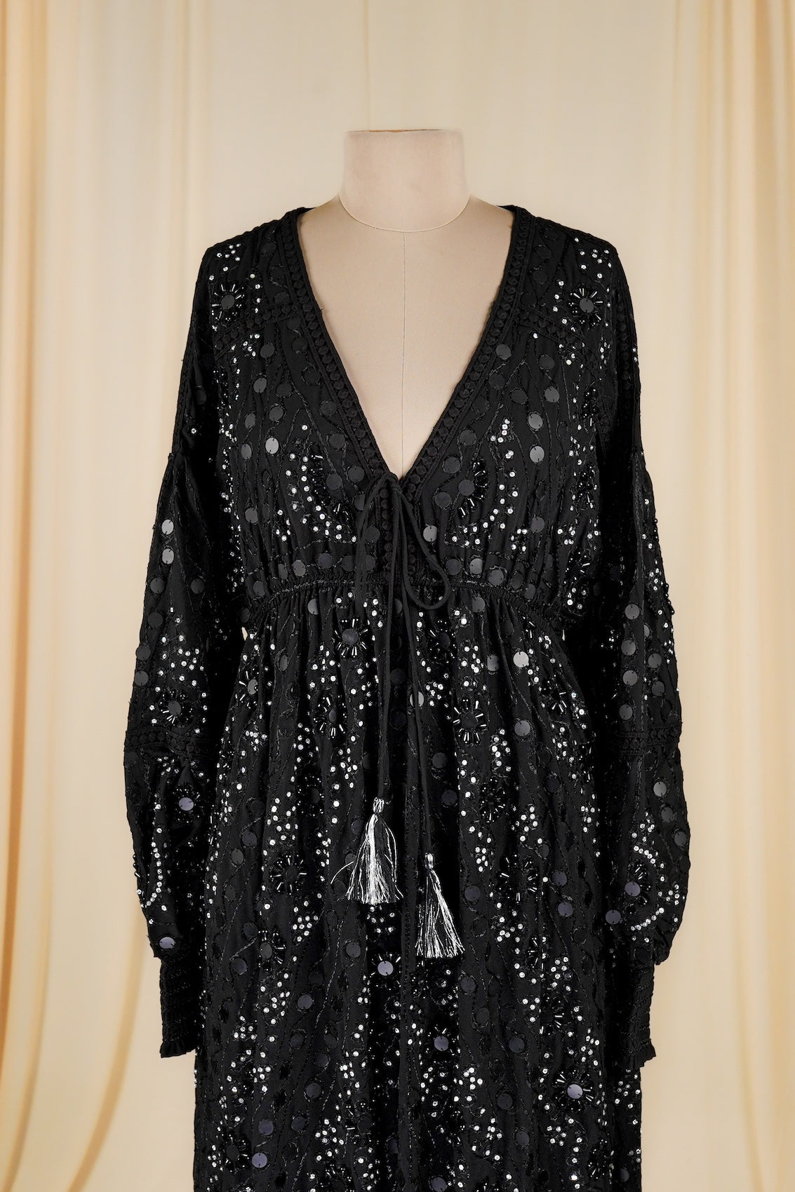 Black Nuri Maxi Dress