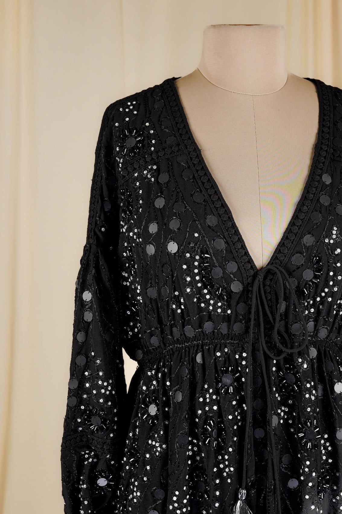 Black Nuri Maxi Dress