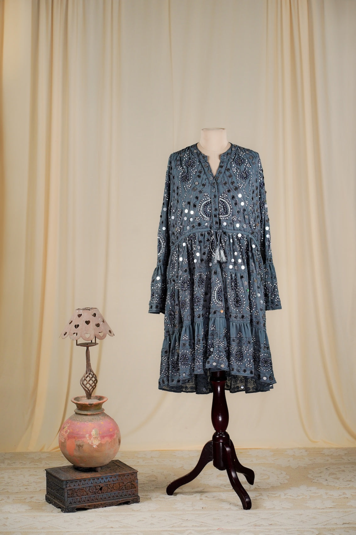 Grey Nuri Tunic