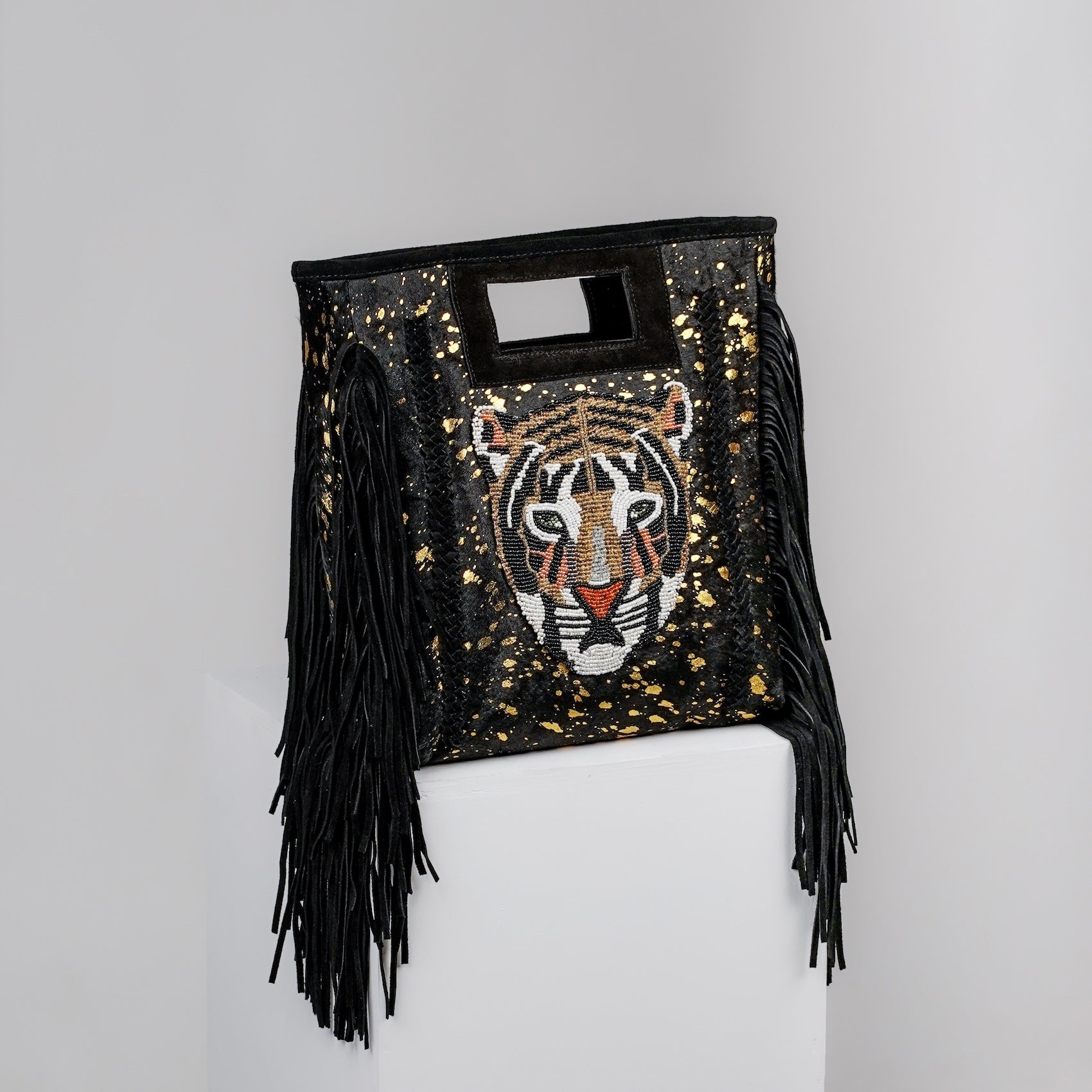 Black Panthera Shoulder Bag
