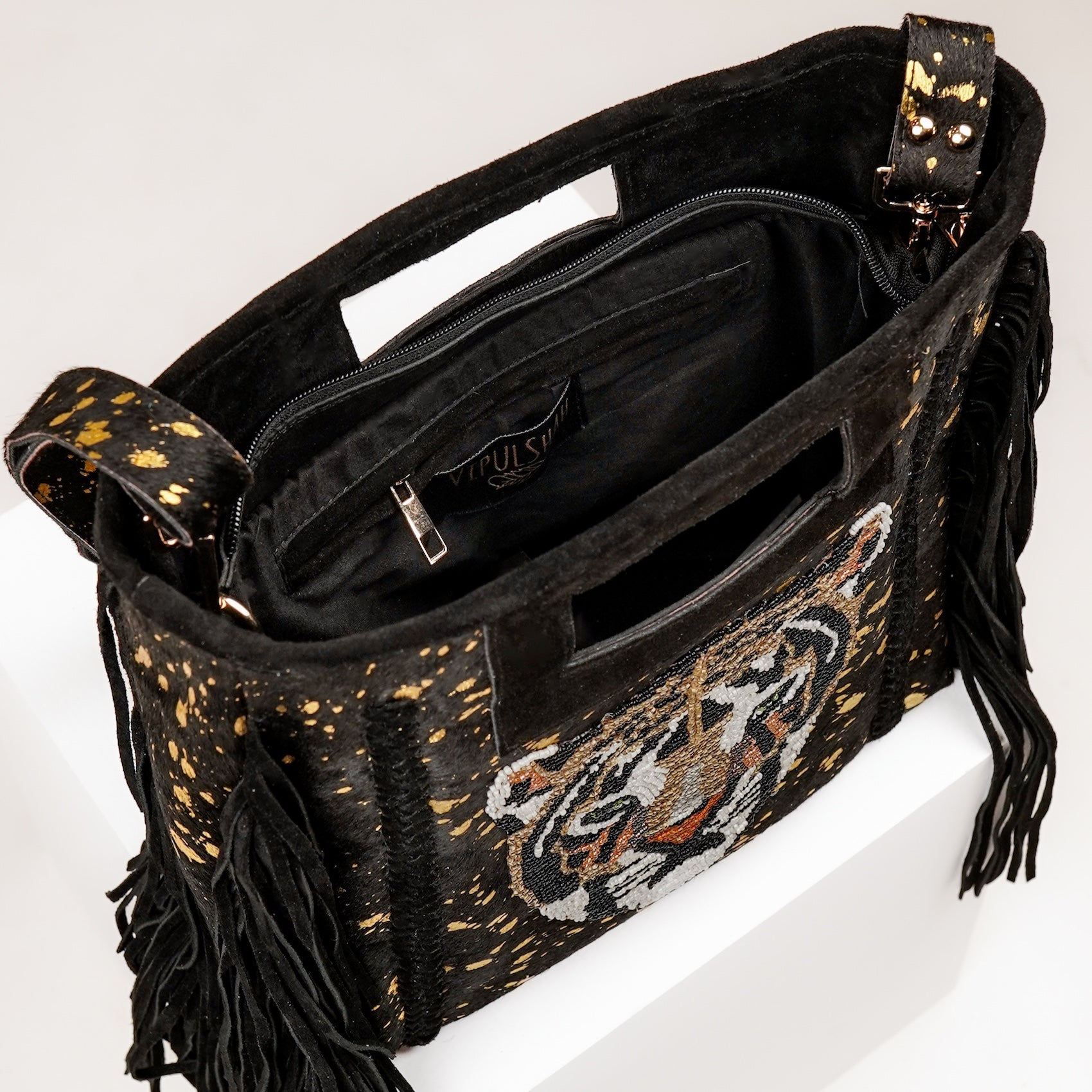Black Panthera Shoulder Bag