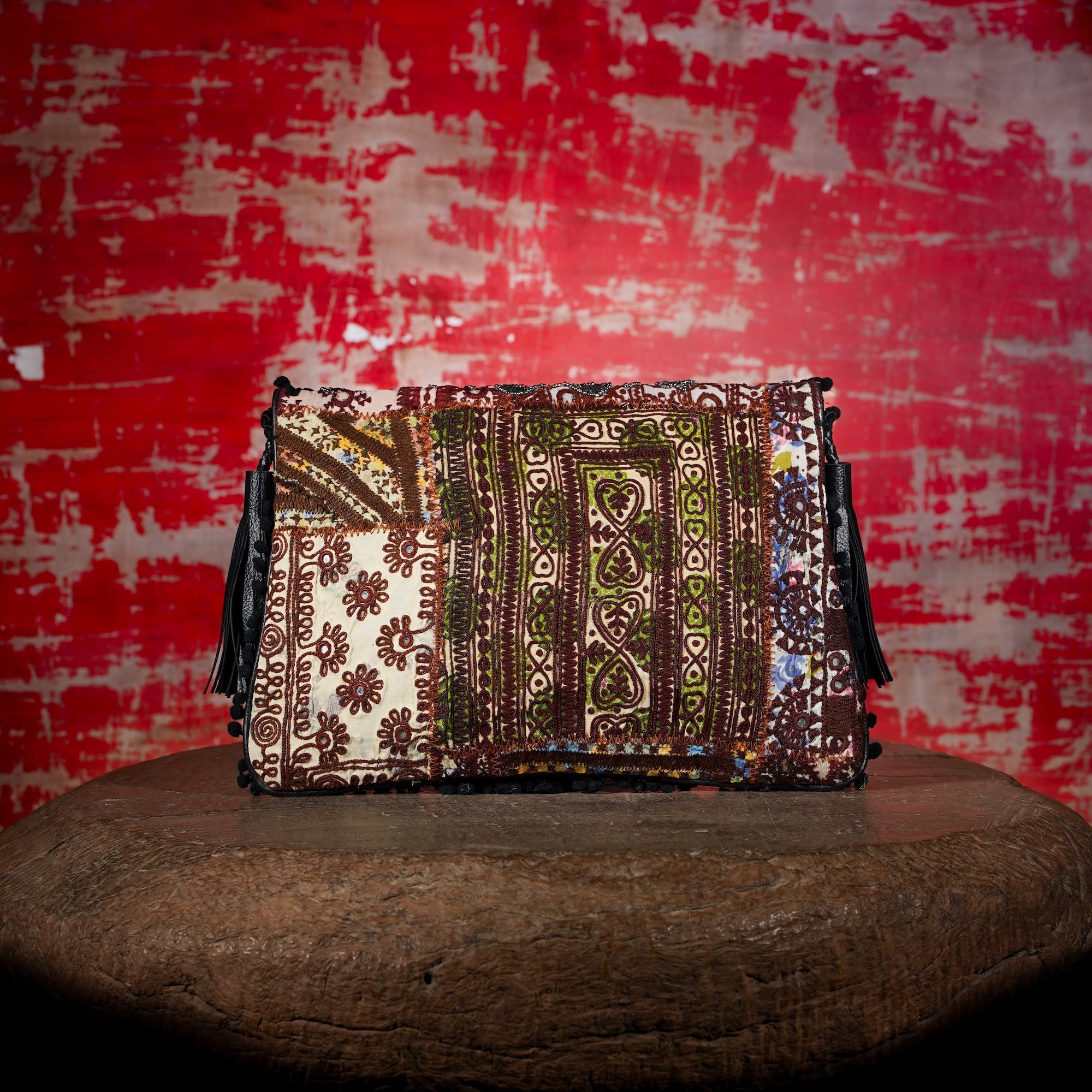 Black Sitara Clutch 026
