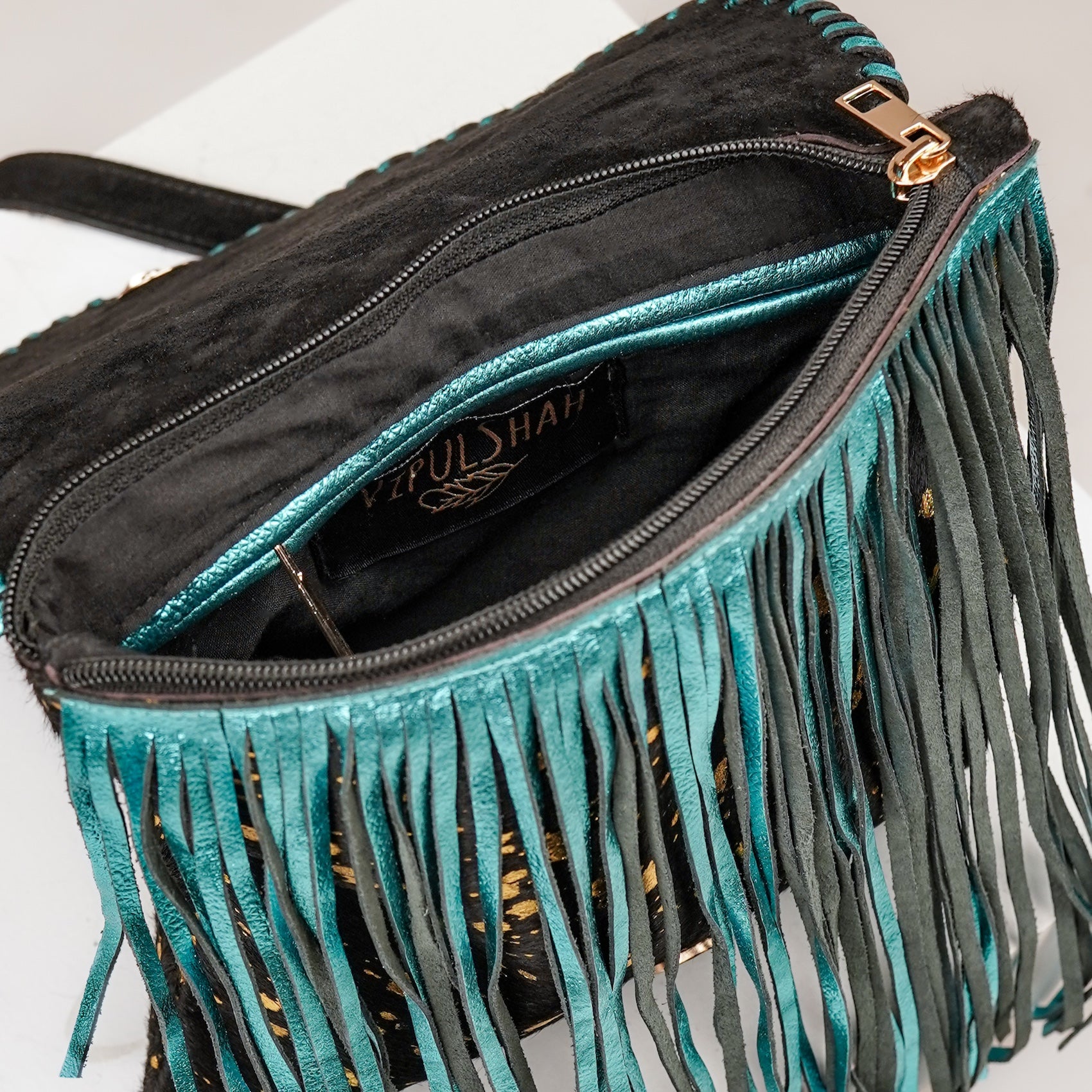 Black Tiger Sling Bag