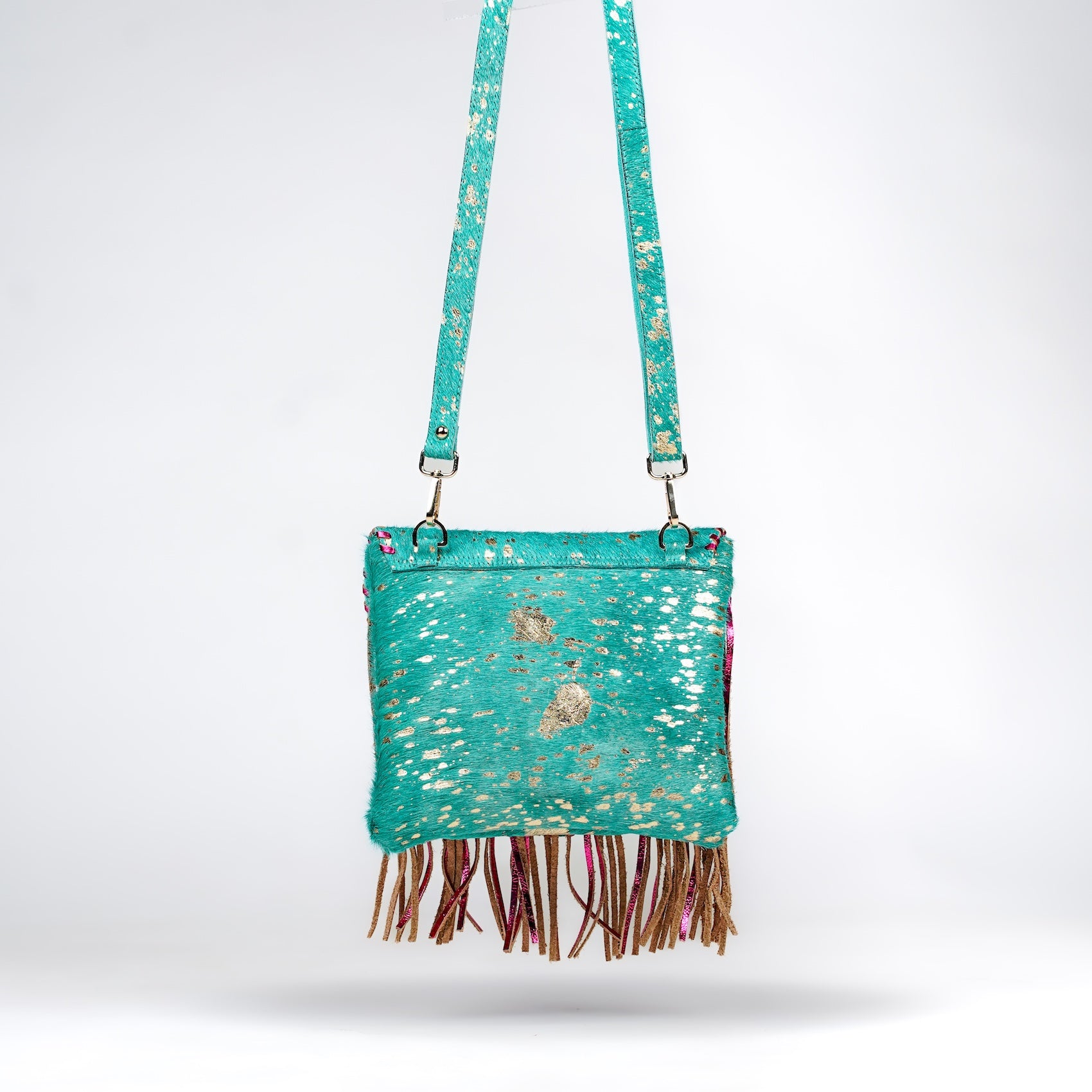 Turquoise Tiger Sling Bag